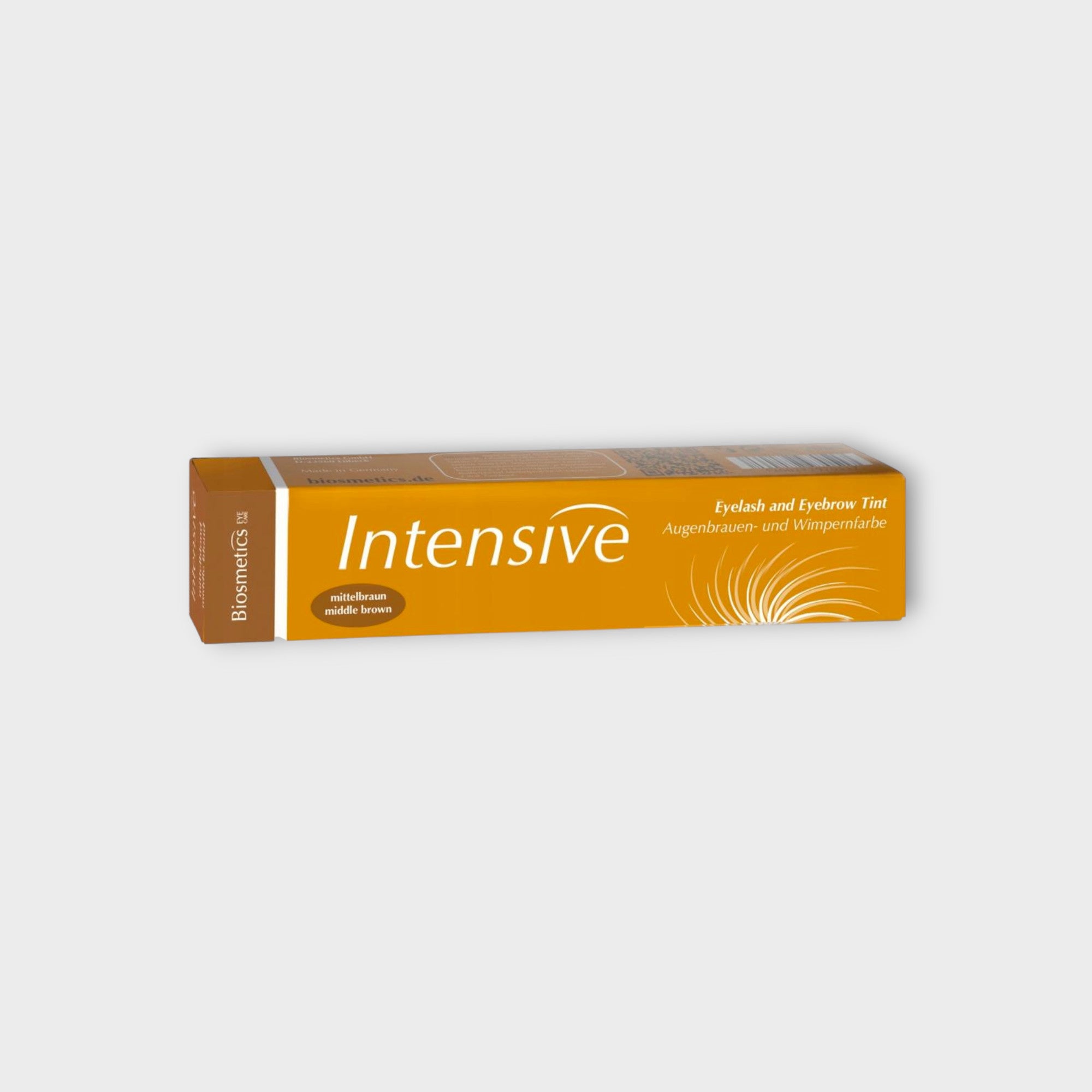Biosmetics Intensive Middle Brown 20 ml, henna żelowa do brwi w kolorze brązowym