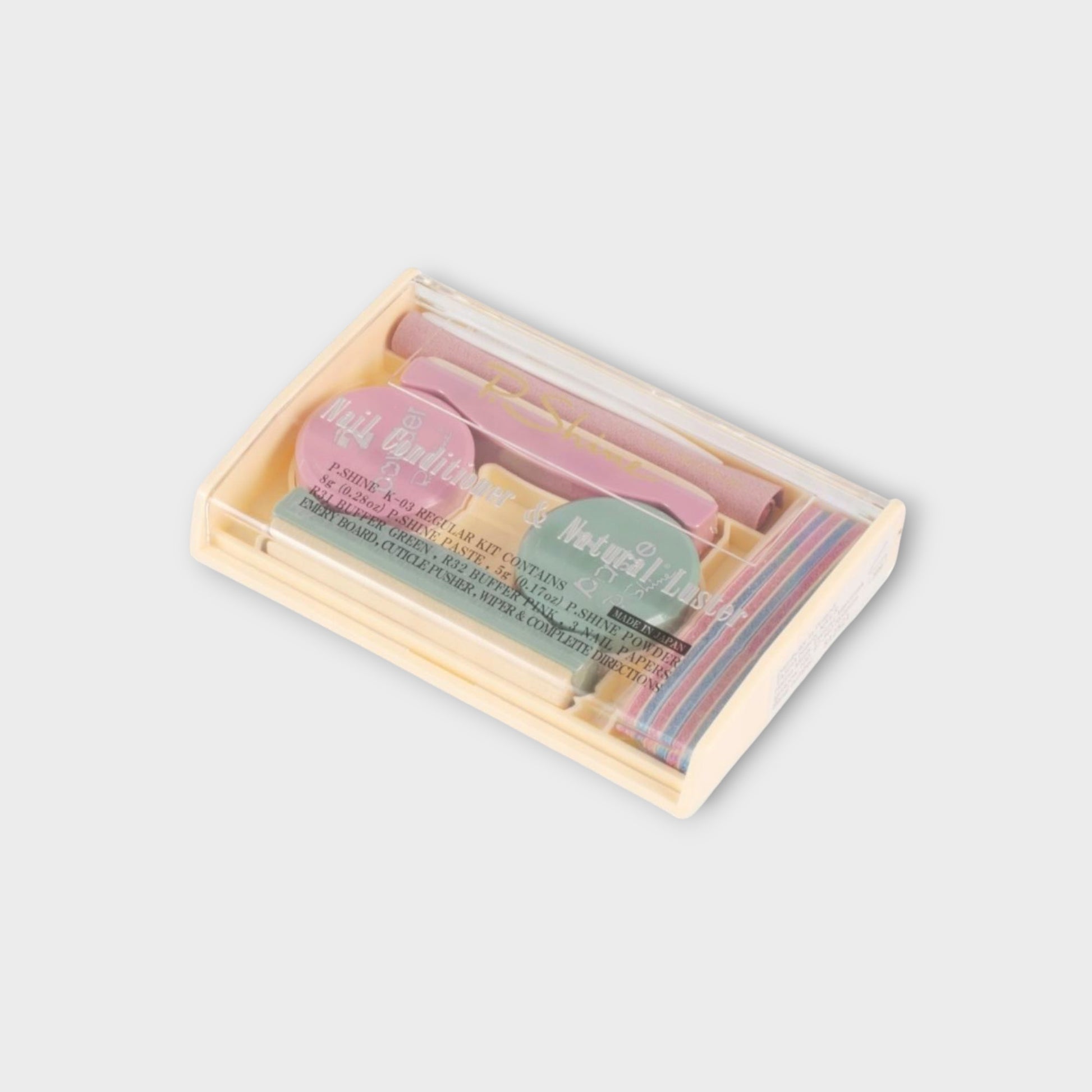 P.Shine Japanese Manicure Kit | Zestaw do manicure japońskiego, pielęgnacja paznokci