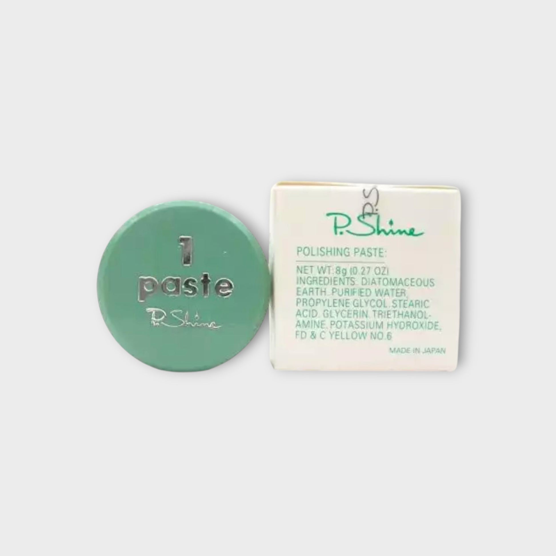 Pasta P. Shine do manicure japońskiego zielona 8 g