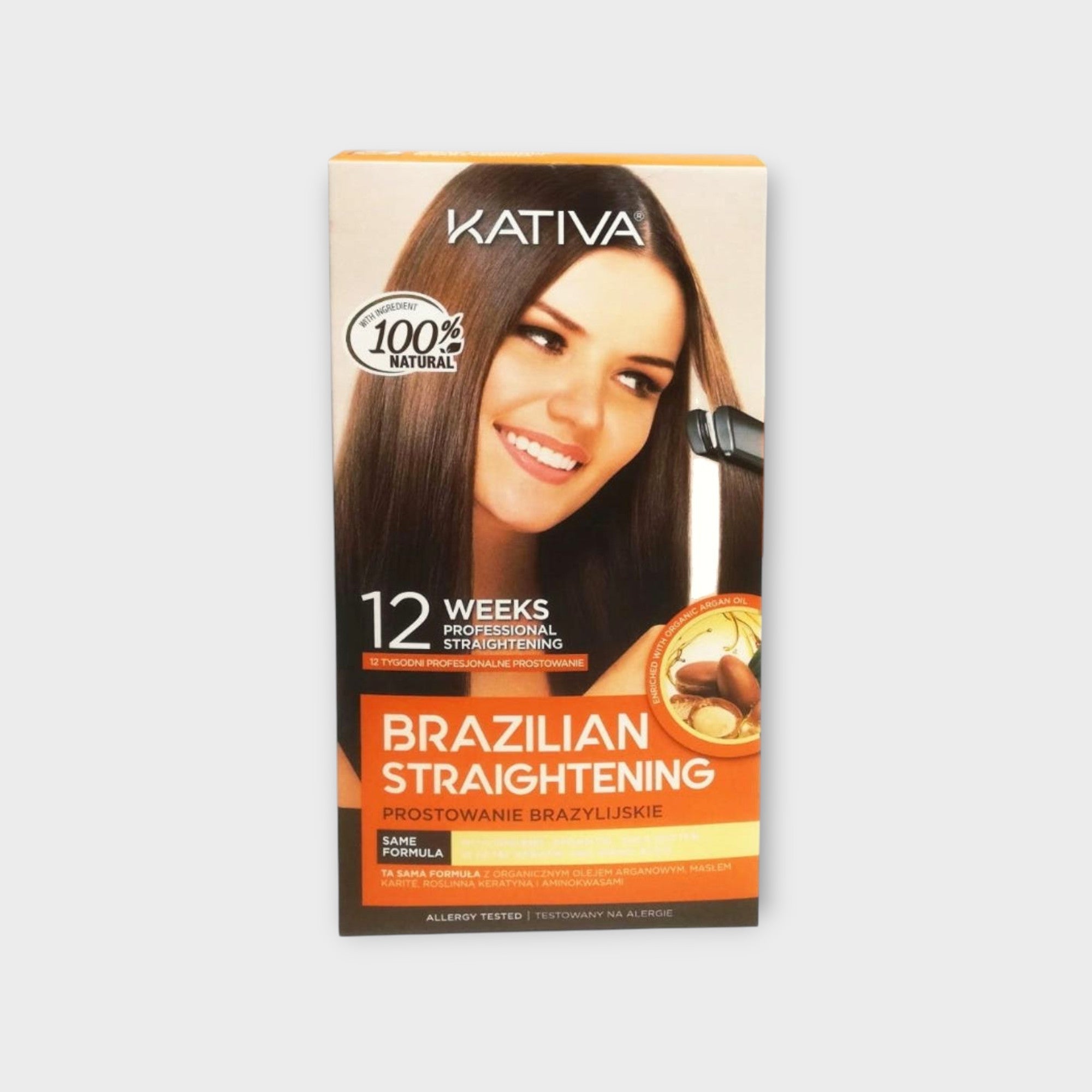 Zestaw do keratynowego prostowania włosów Kativa