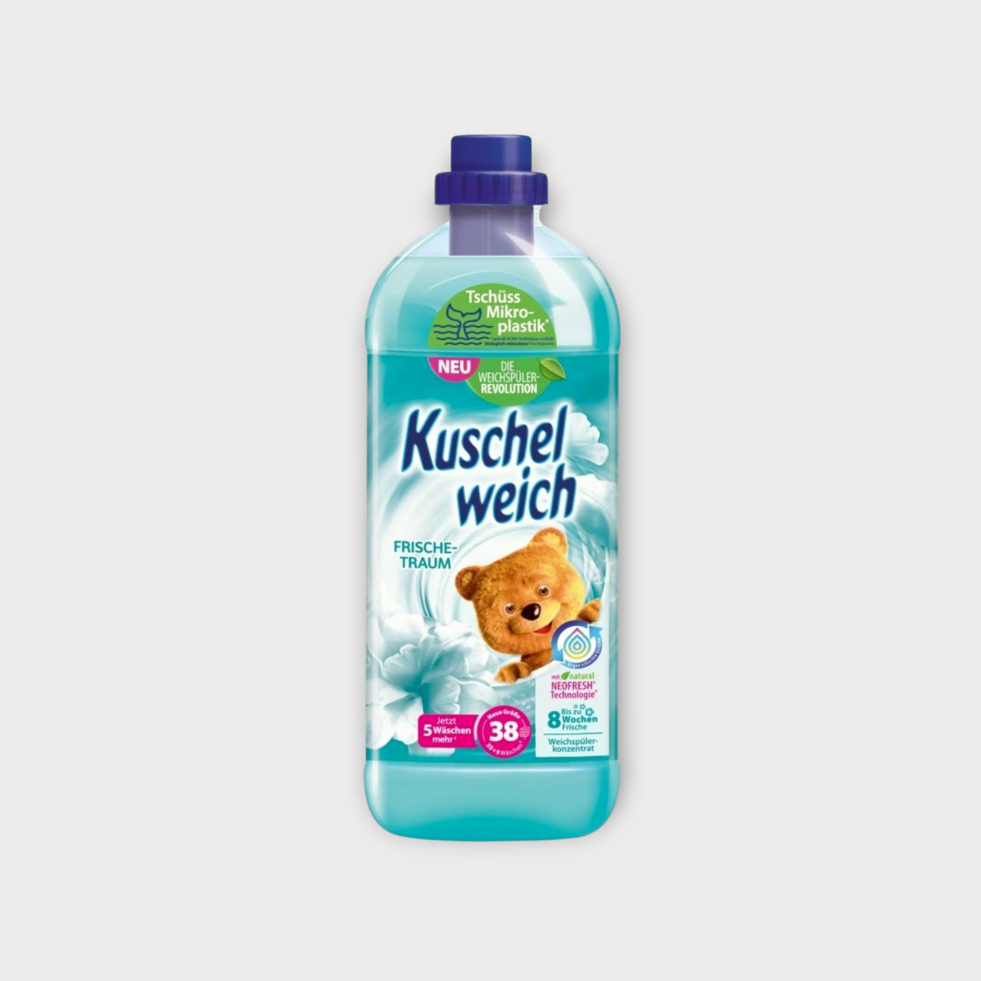 Kuschelweich Bluten Frische 1L - płyn do tkanin o kwiatowym zapachu, 38 prań