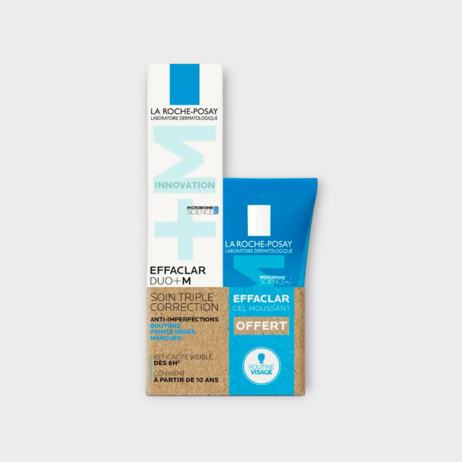 la roche-posay effaclar duo+M, krem i żel 40 ml + 50 ml