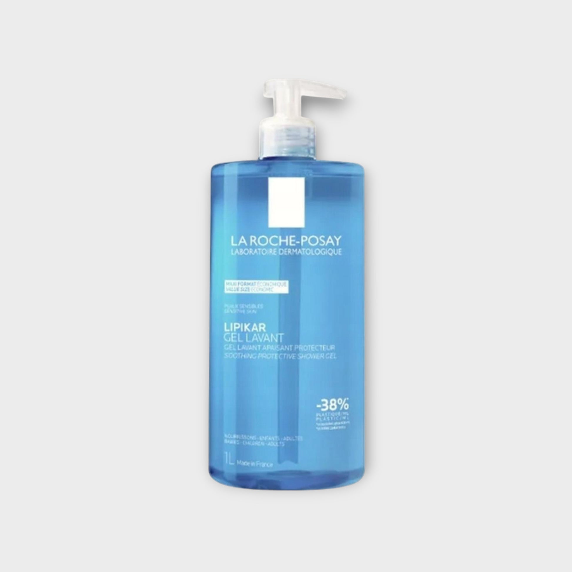 La Roche-Posay Lipikar Żel Ochronny 1 l - delikatne oczyszczanie skóry