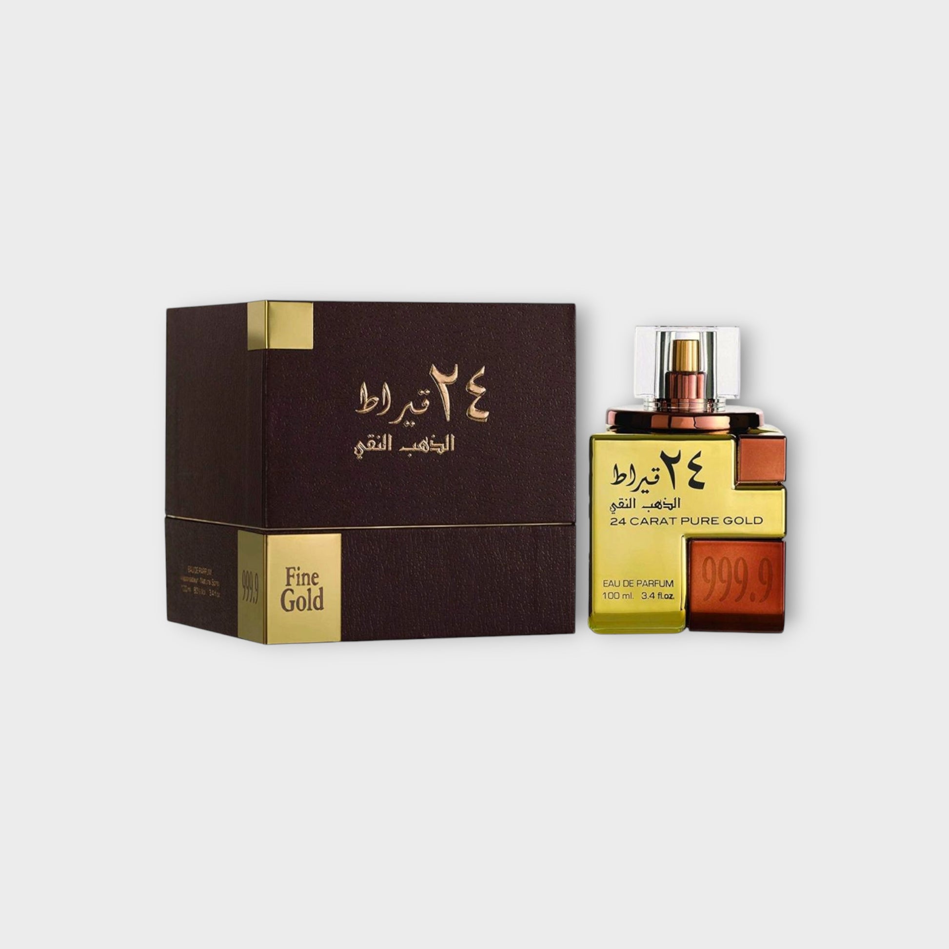 Woda perfumowana Lattafa 24 Carat Pure, EDP, zmysłowy zapach na co dzień