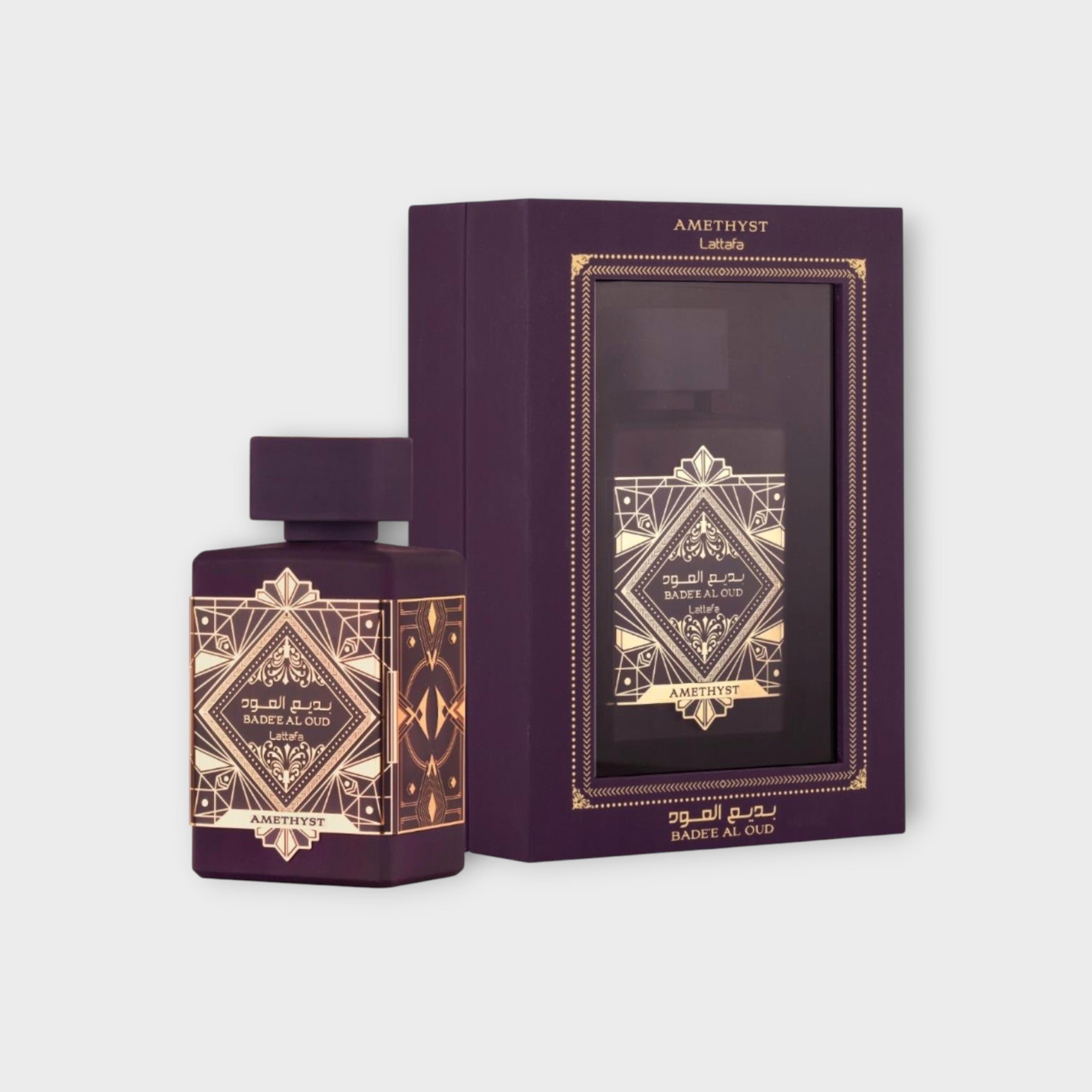 Lattafa Bade'e Al Oud Amethyst Woda Perfumowana EDP - perfumy EDP z nutą oud, luksusowy zapach