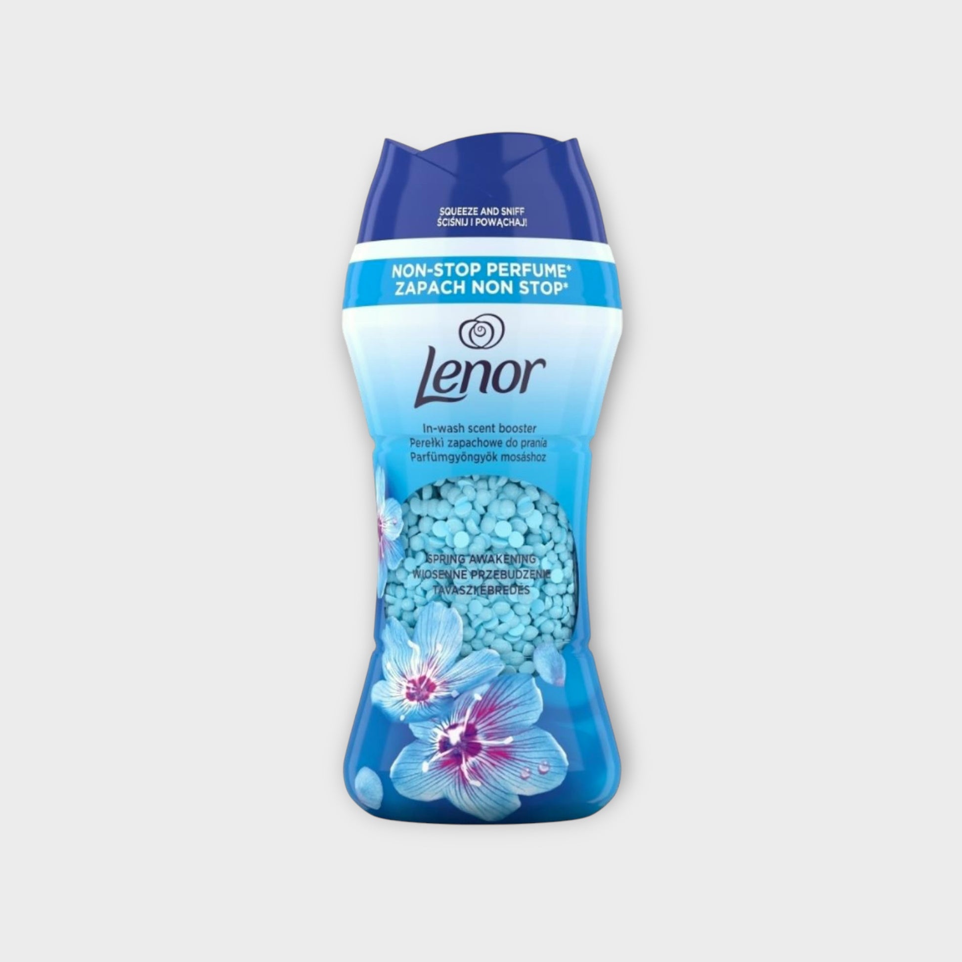 perełki zapachowe Lenor Unstoppables Spring 195g - świeży zapach do prania