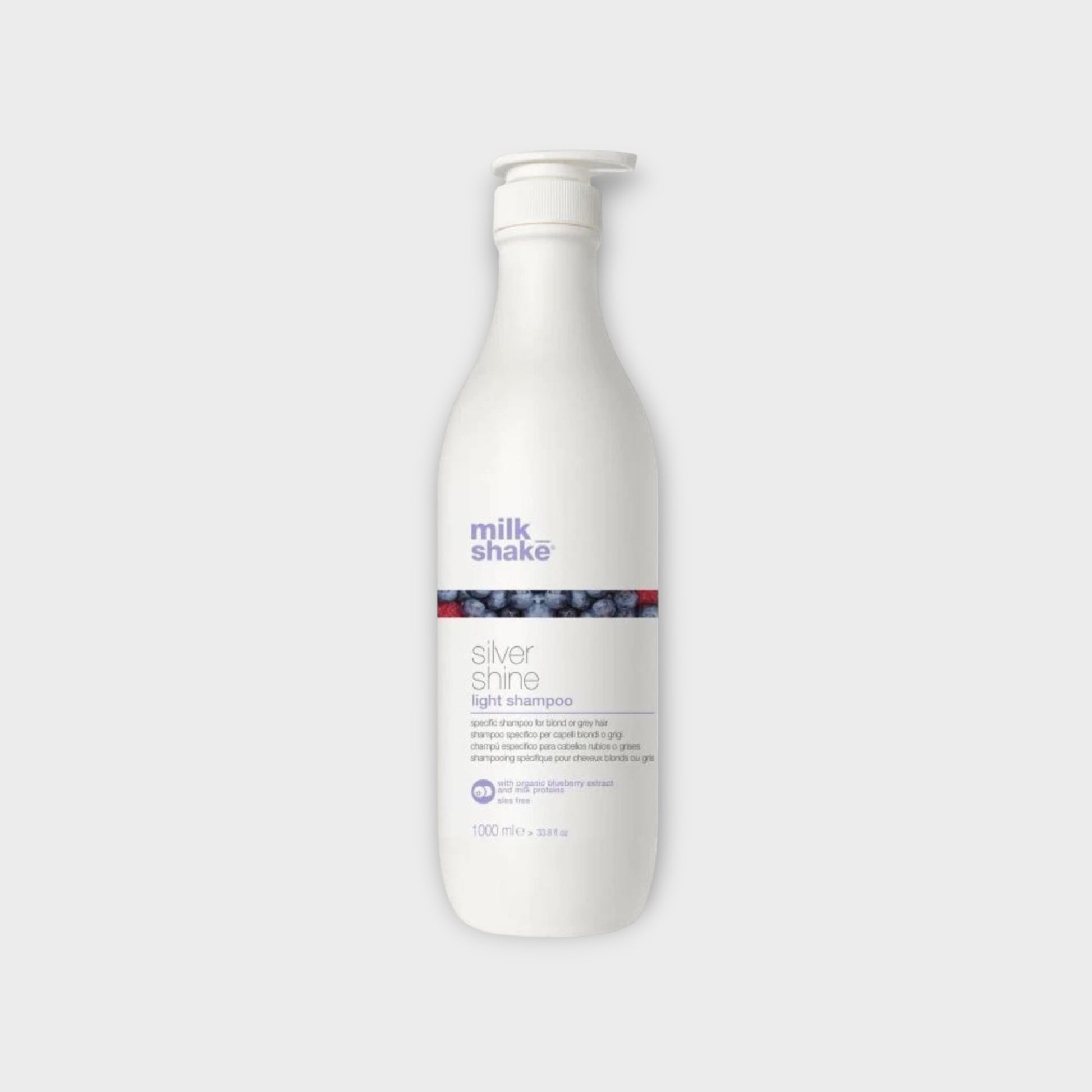 Milk Shake Silver Shine Shampoo 1000 ml - Szampon Do Blond Włosów z Efektem Neutralizacji Żółtych Tonów