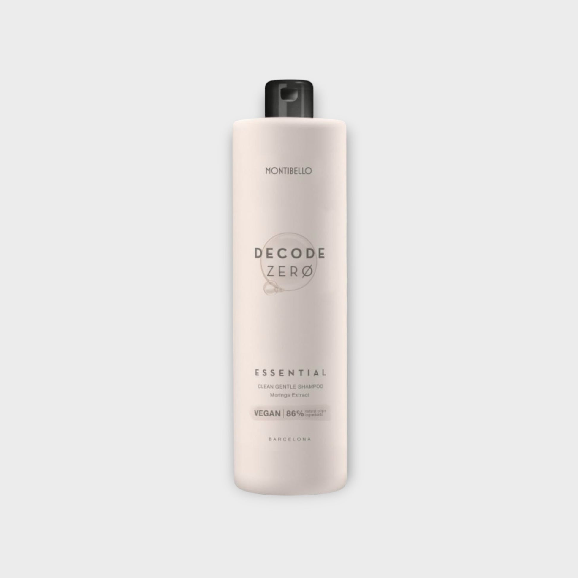 Montibello Decode Zero Essential Shampoo 1000 ml - szampon do włosów zniszczonych i suchych, 1000ml