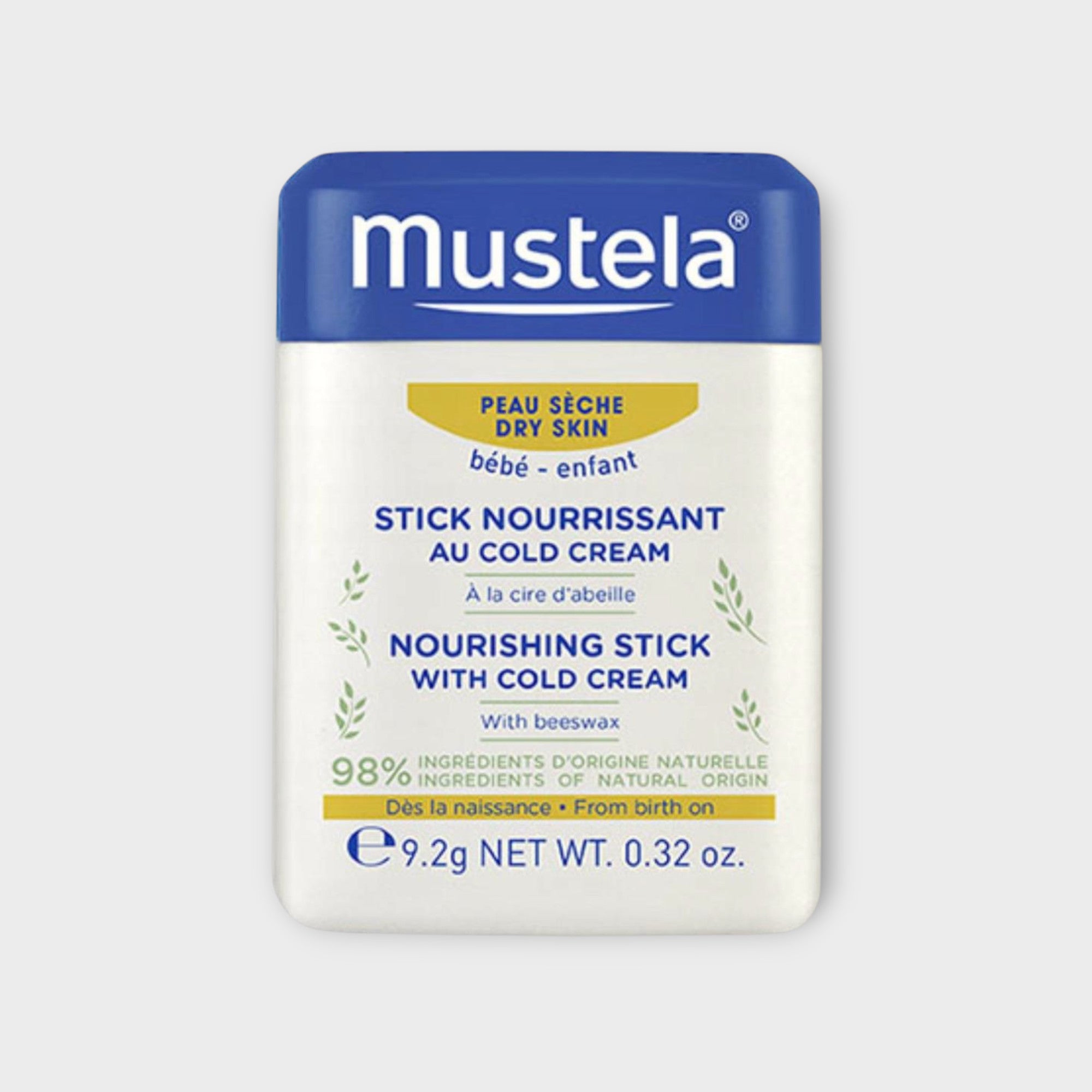Stick Mustela Bebe Enfant 9,2 g z cold cream do pielęgnacji skóry