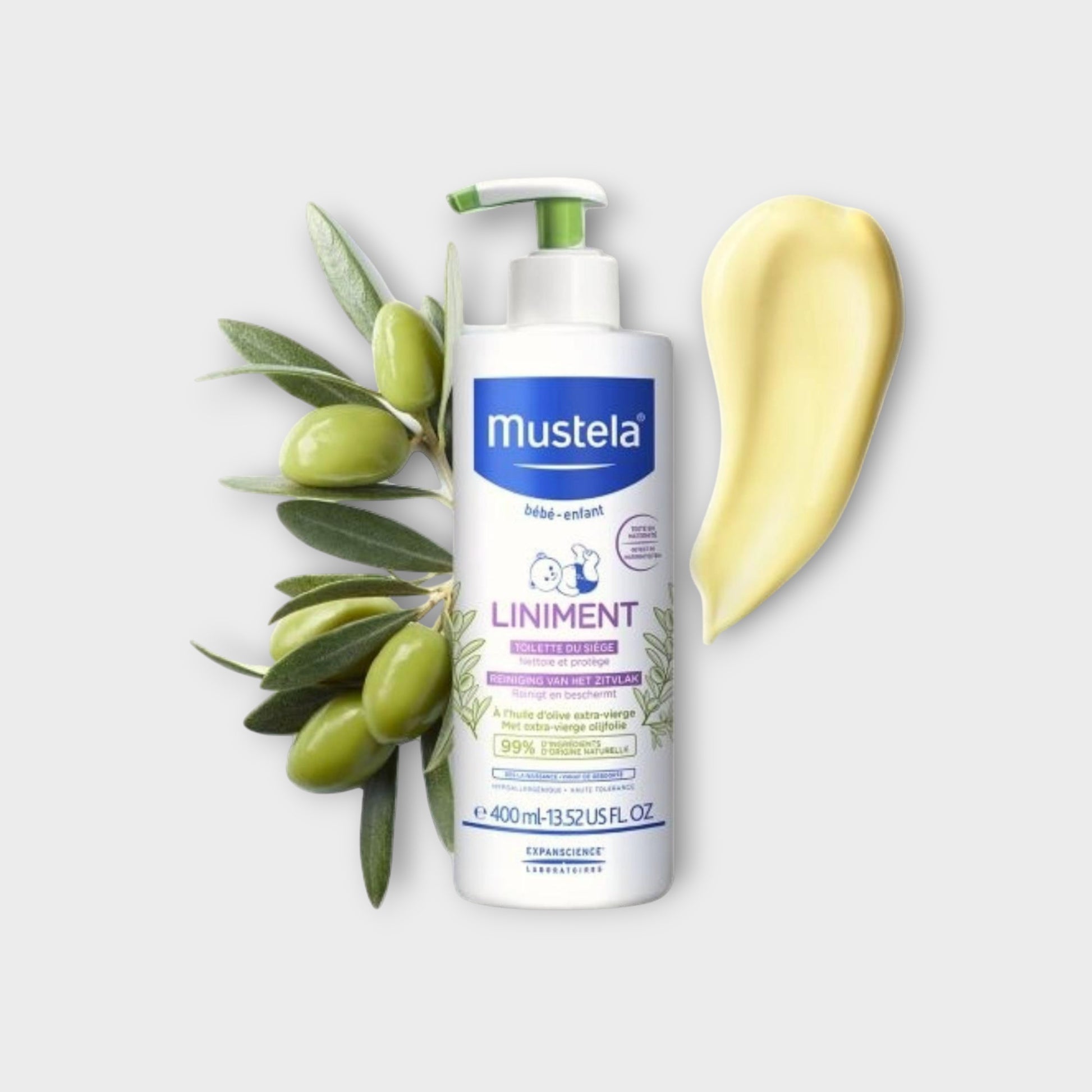 Płyn Mustela Liniment 400 ml do pielęgnacji pieluszkowej