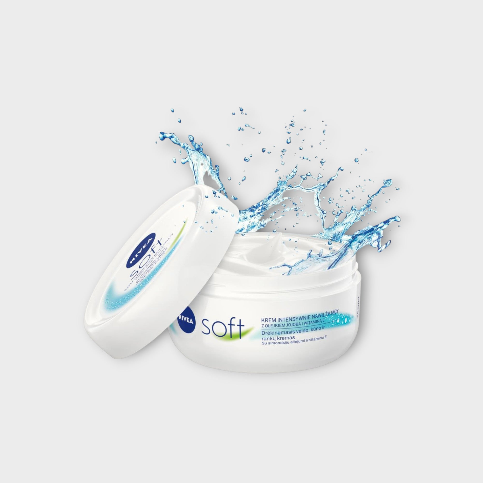 Krem NIVEA Soft 200 ml intensywnie nawilżający do twarzy i ciała