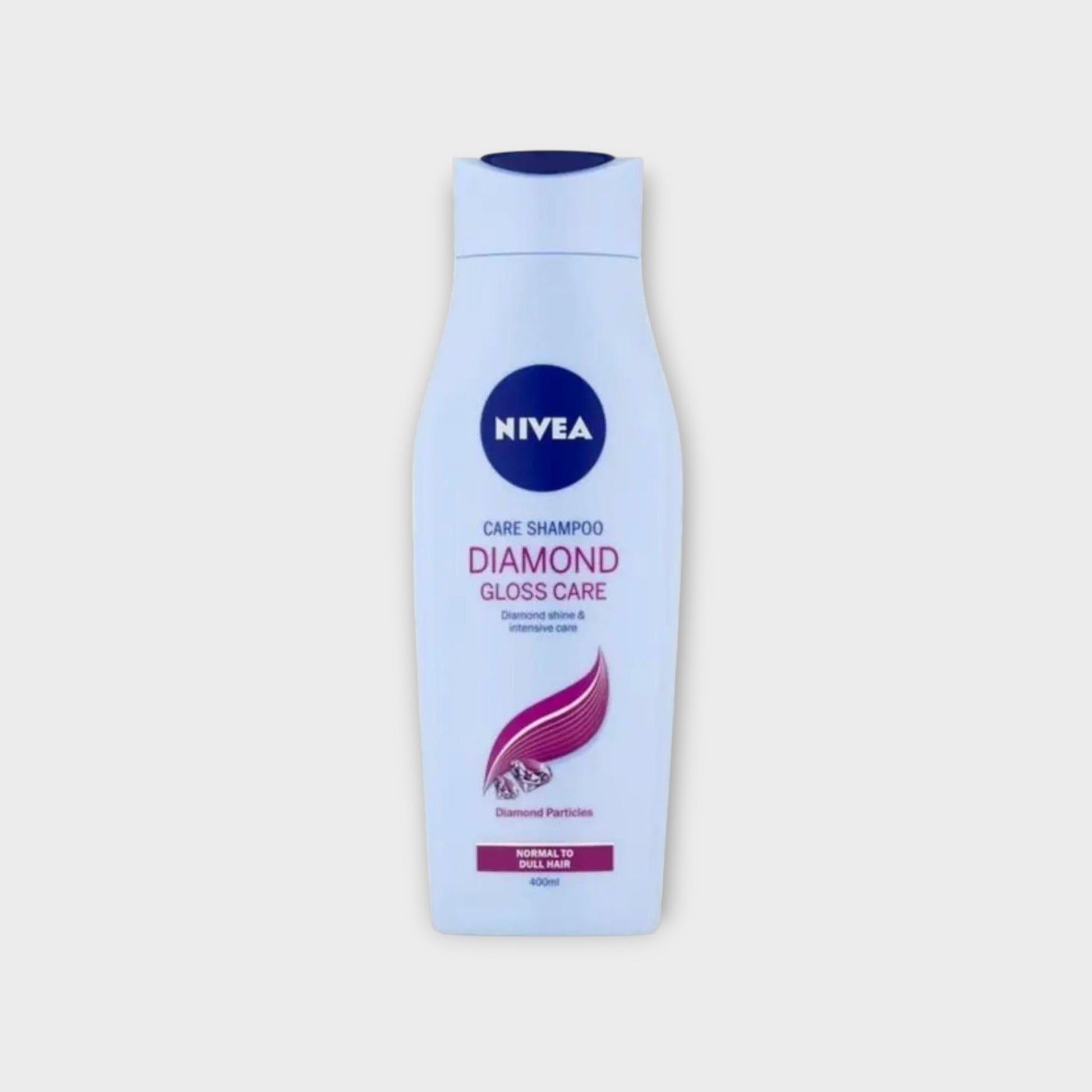 Nivea Diamond Gloss Shampoo 400 ml - szampon do włosów z efektem połysku, pielęgnuje i nawilża
