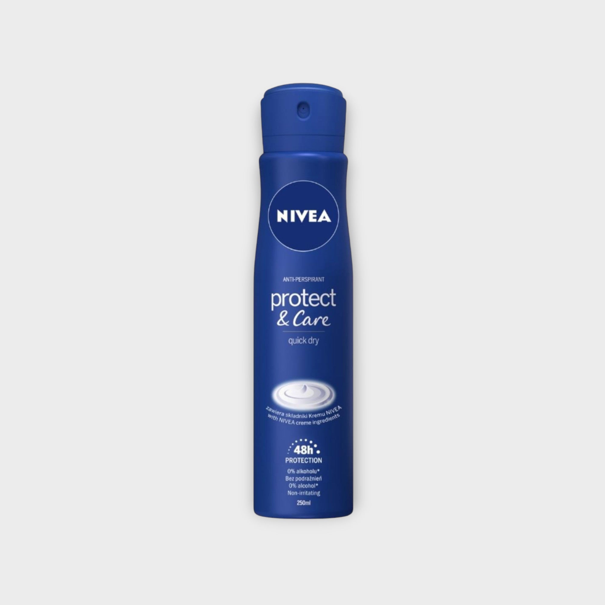Antyperspirant Nivea Protect and Care w sprayu 250 ml, 48 godzin ochrony