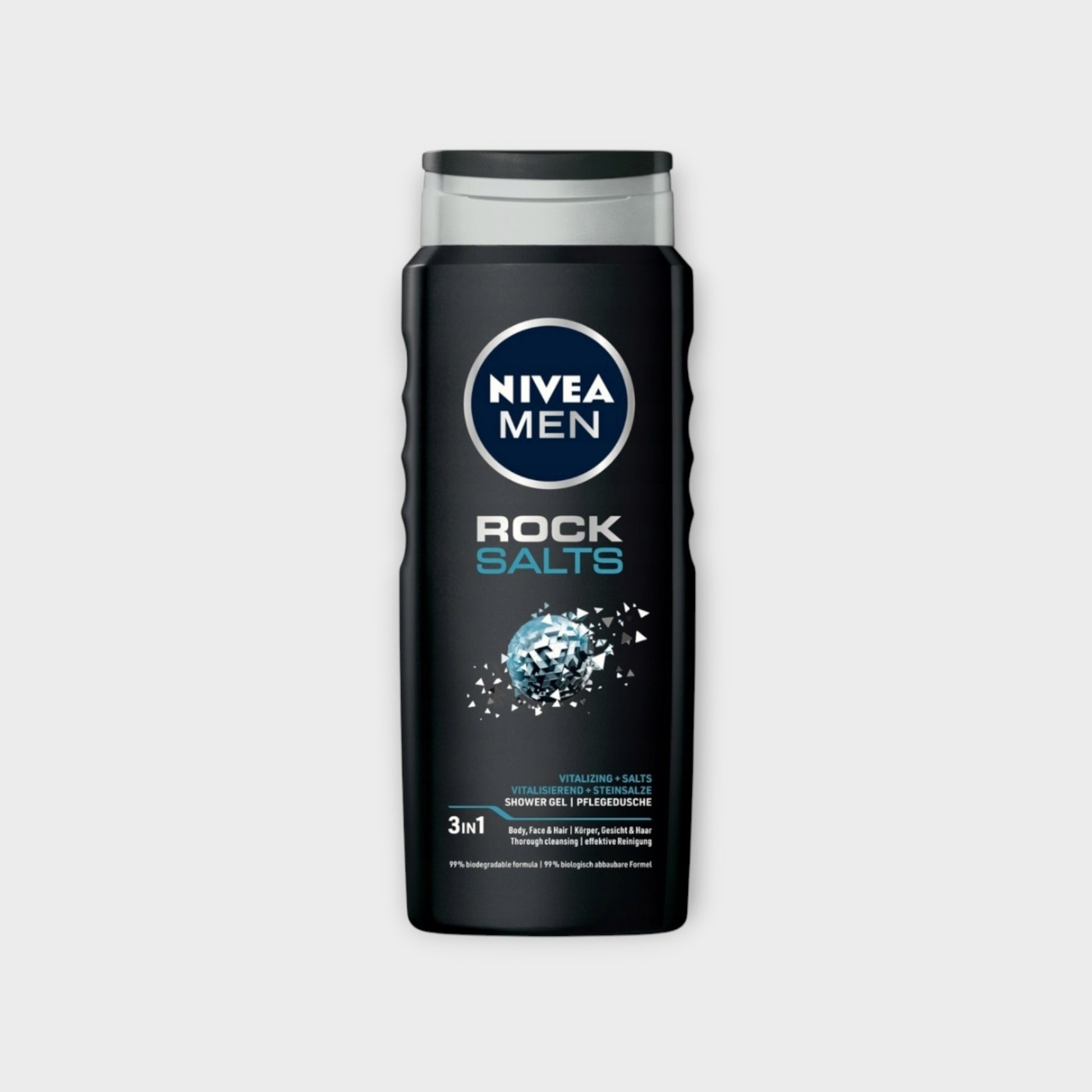 Żel pod prysznic Nivea Men Rock Salts 3w1 500 ml
