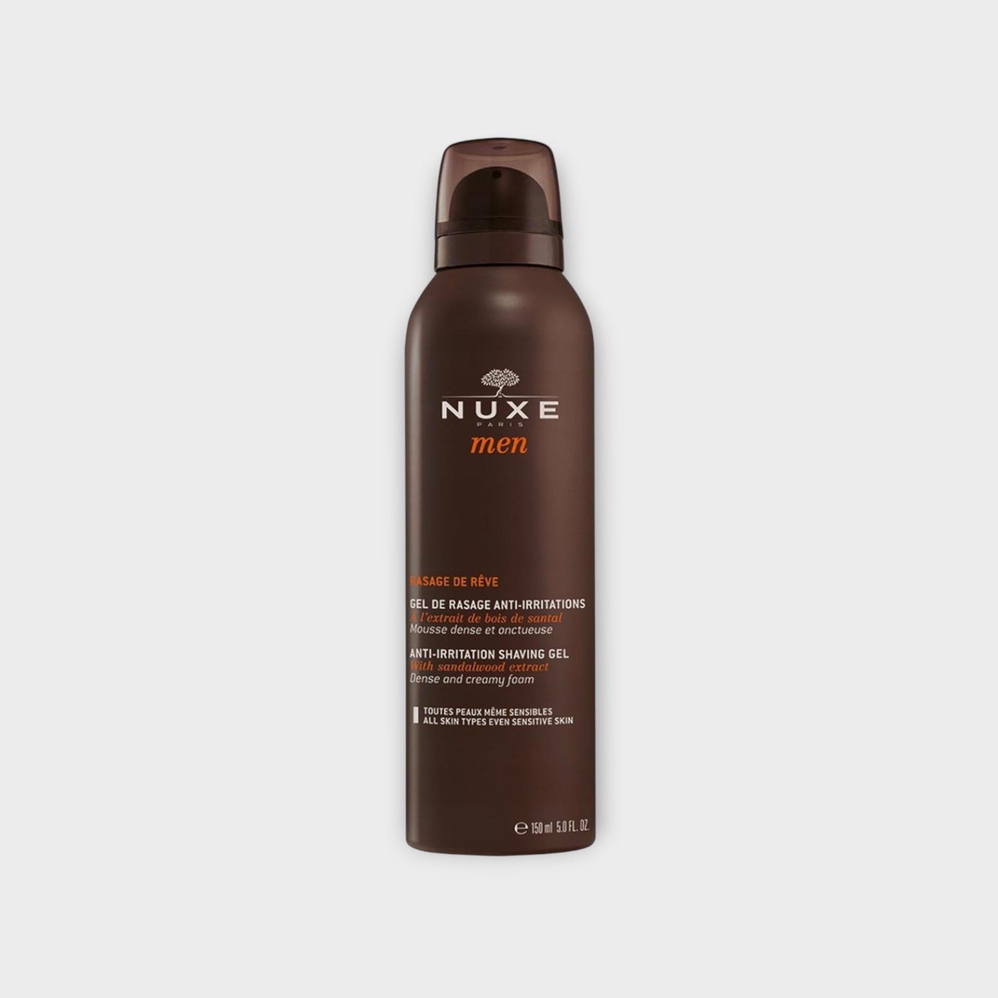 Nuxe Men żel do golenia 150 ml, łagodzi podrażnienia i nawilża