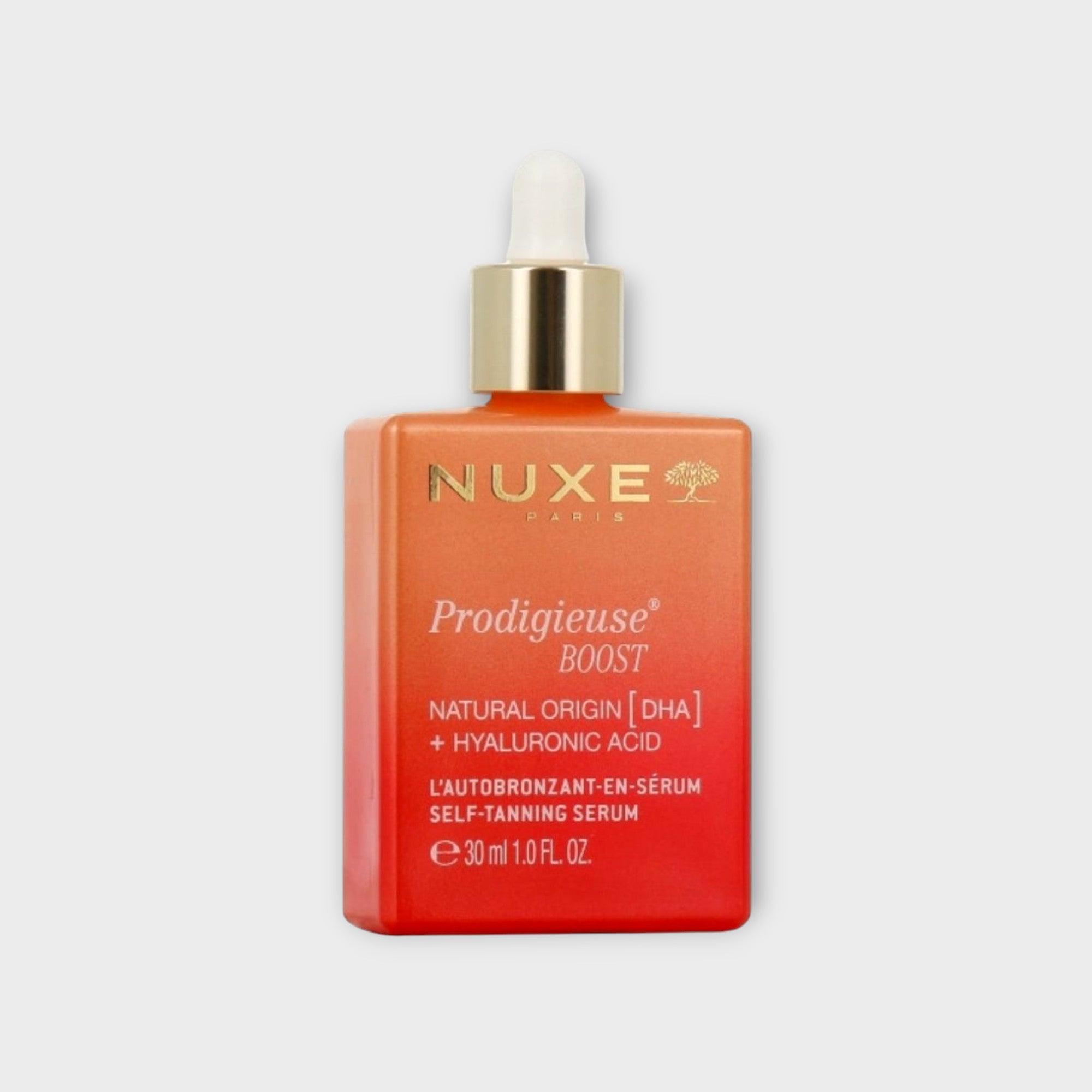 Nuxe Prodigieuse Boost Serum brązujące z kwasem hialuronowym, dla promiennej i nawilżonej skóry