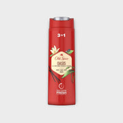 Old Spice Oasis Żel Pod Prysznic i Szampon Dla Mężczyzn 400 ml, 3 w 1