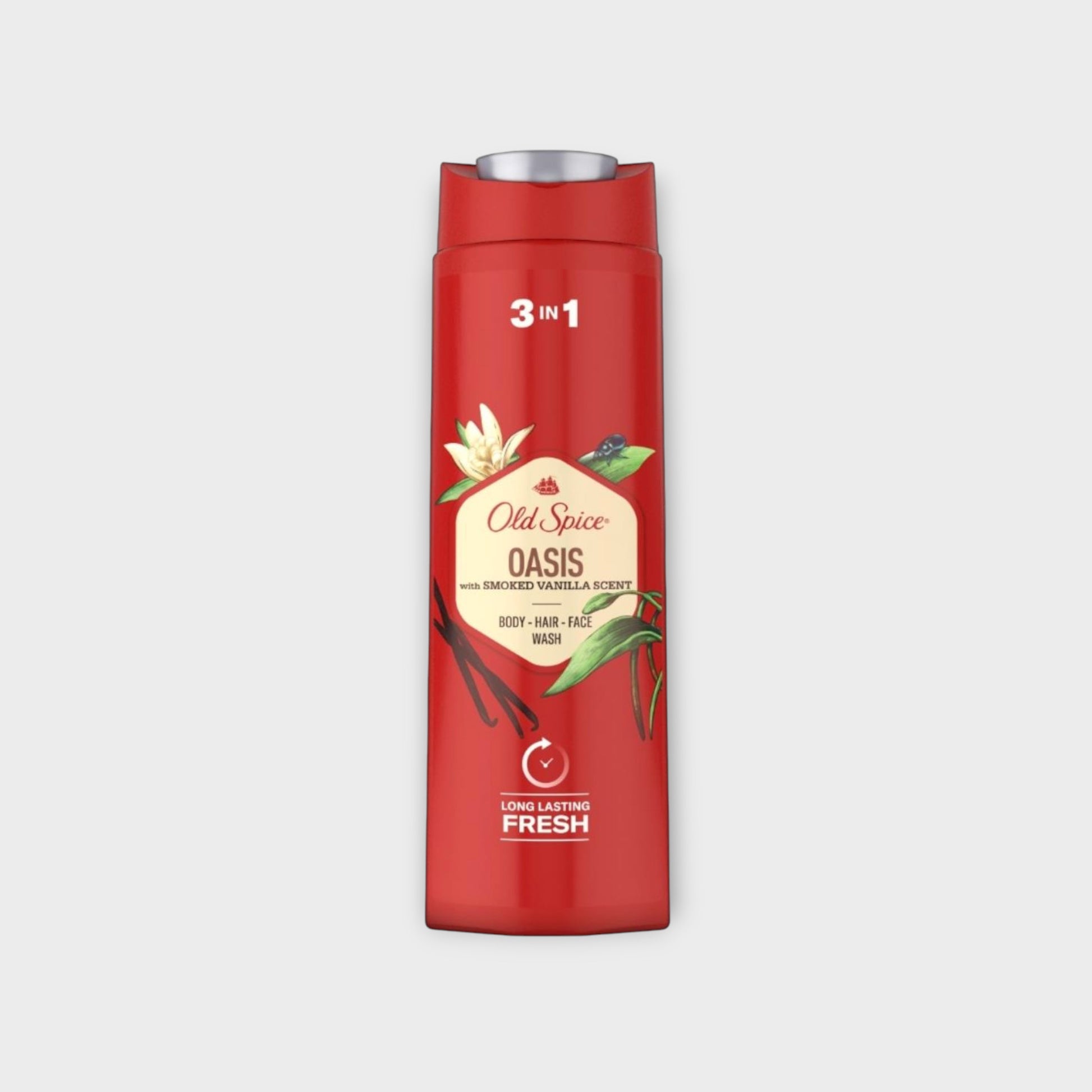 Old Spice Oasis Żel Pod Prysznic i Szampon Dla Mężczyzn 400 ml, 3 w 1