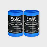 Worki na śmieci Paclan Expert 35 L, 150 sztuk, wytrzymałe i funkcjonalne