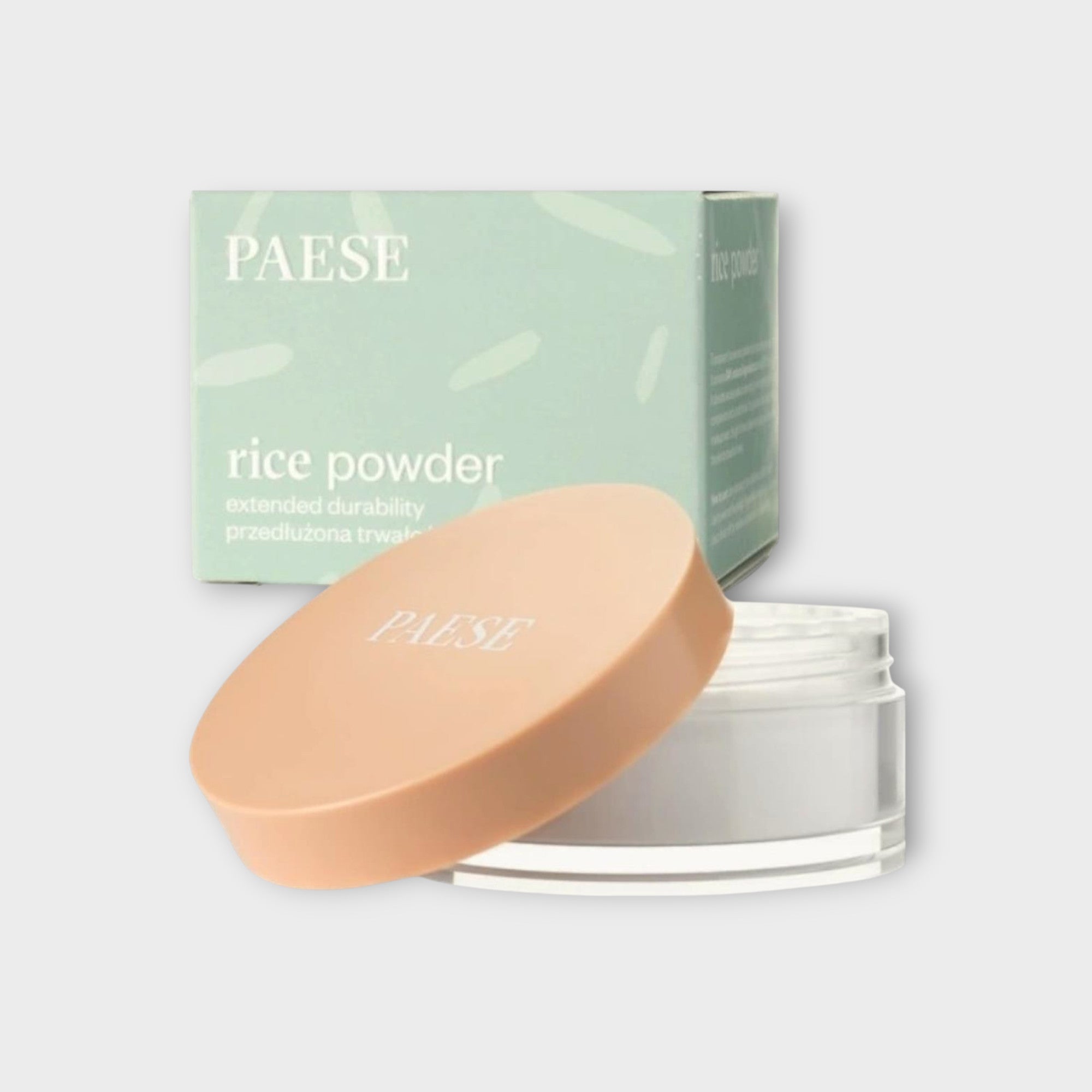 Paese Puder Ryżowy Sypki Transparentny, Matujące Wykończenie Makijażu
