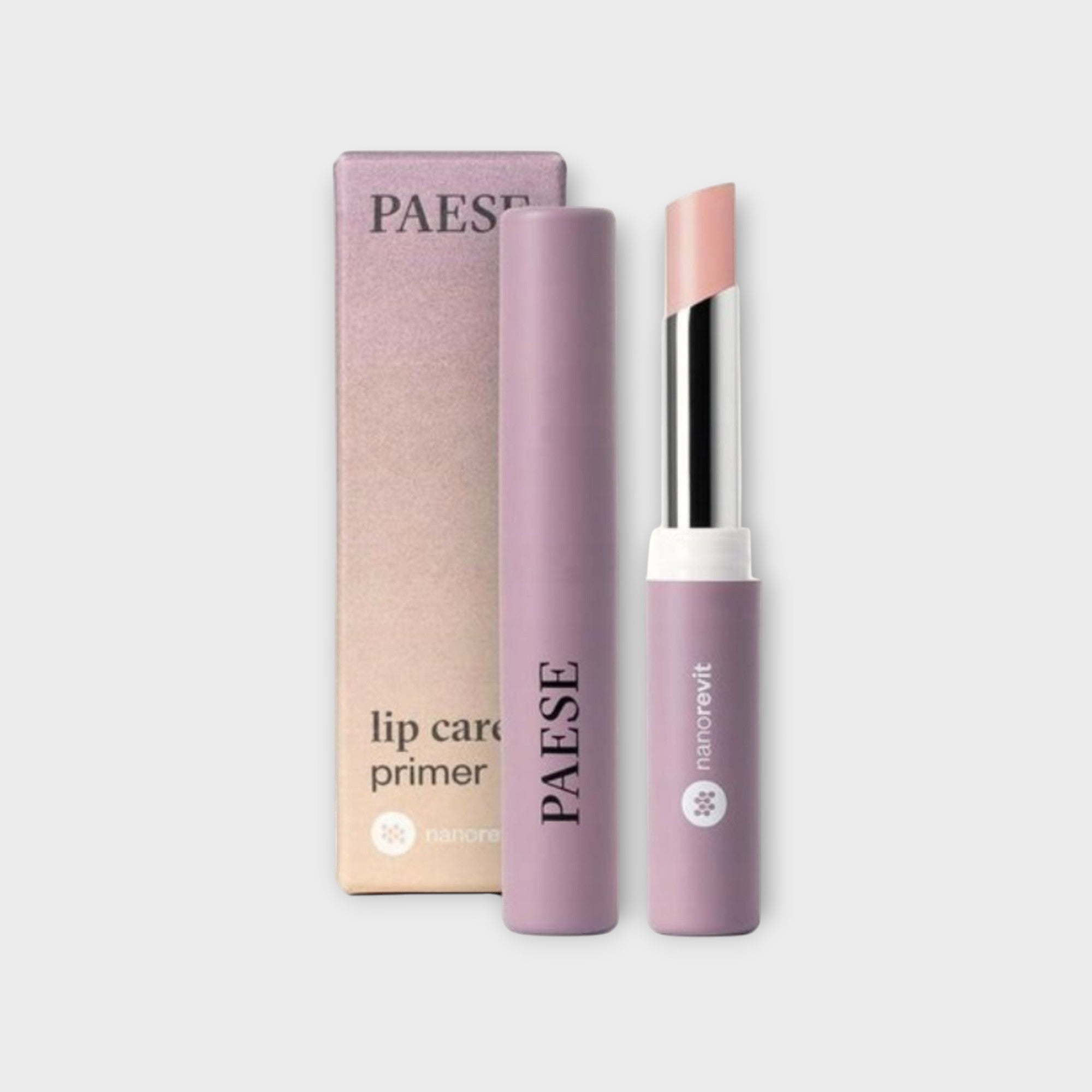Pomadka Paese Lip Care Primer 40 Light Pink, pielęgnacja ust i naturalny kolor