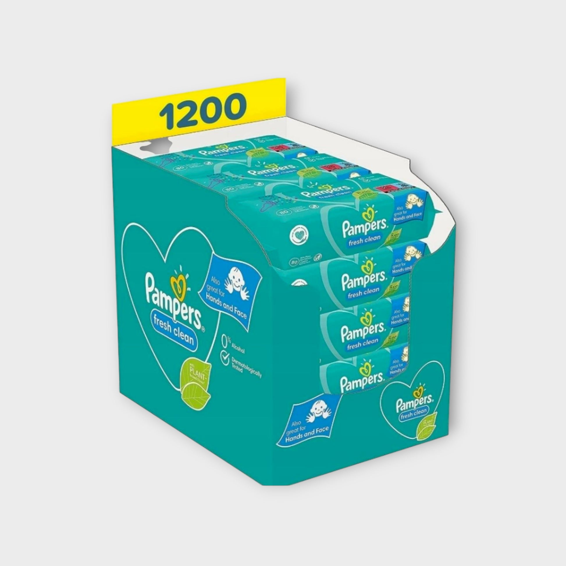 Pampers Fresh Clean Chusteczki Nawilżane Dla Niemowląt