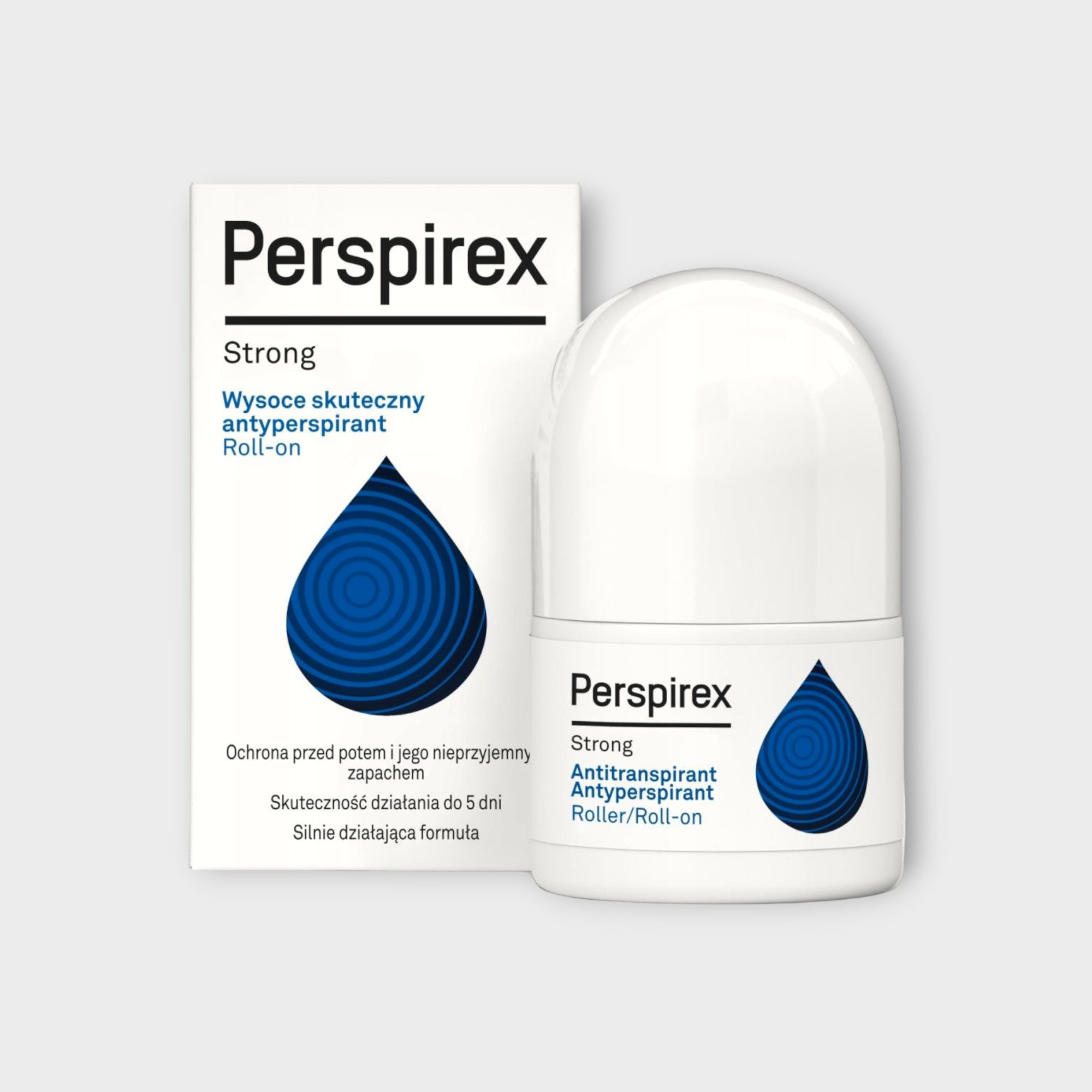 Perspirex Strong Roll On 20 ml, antyperspirant o silnej ochronie