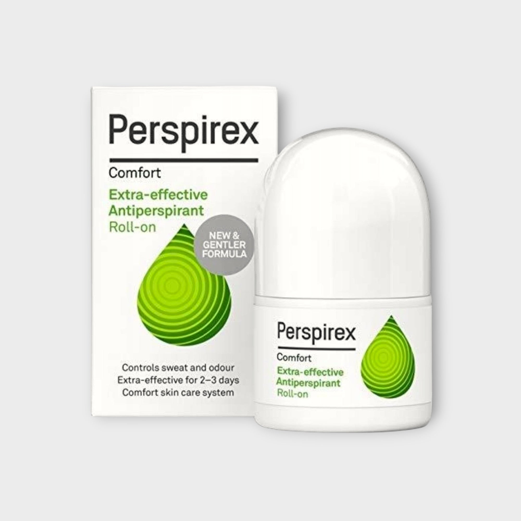 Perspirex Comfort Antyperspirant 20 ml - idealny do skóry wrażliwej, zapewnia długotrwałą ochronę