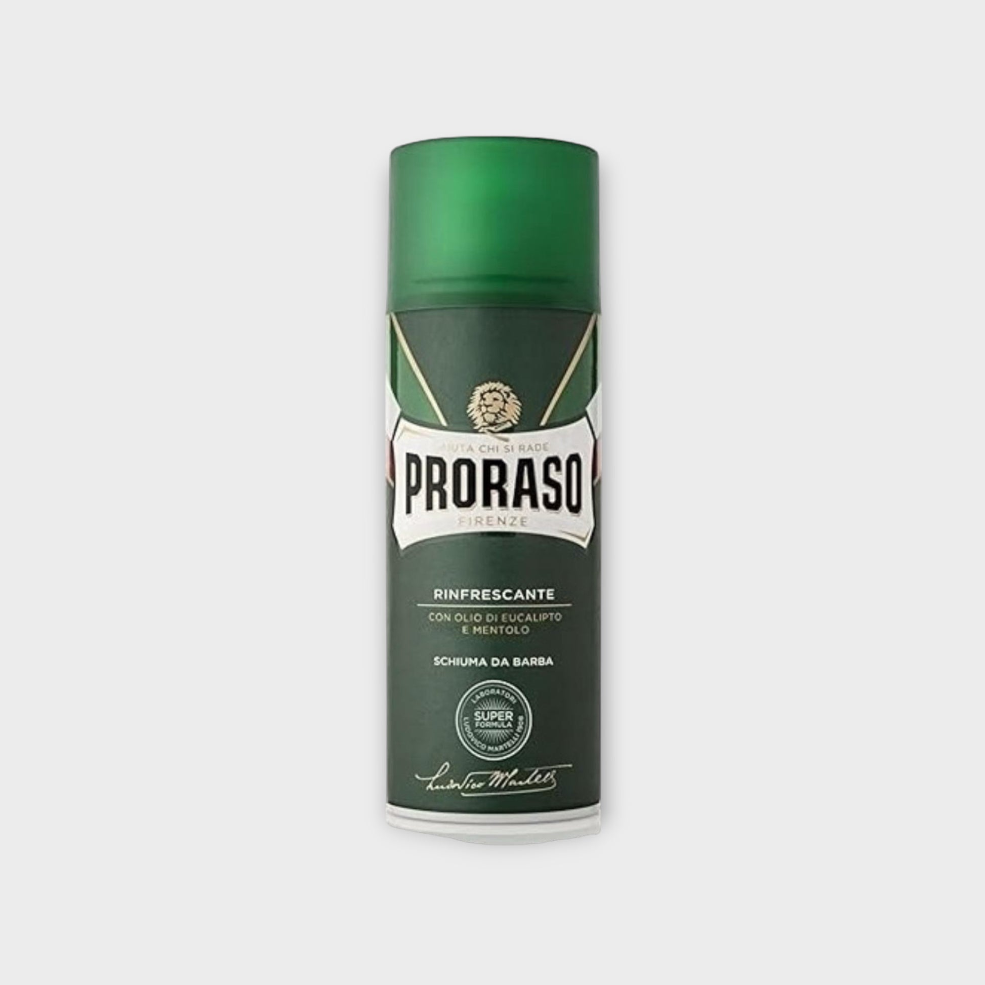Proraso Green Line Shaving Foam 400 ml - pianka do golenia z mentolem