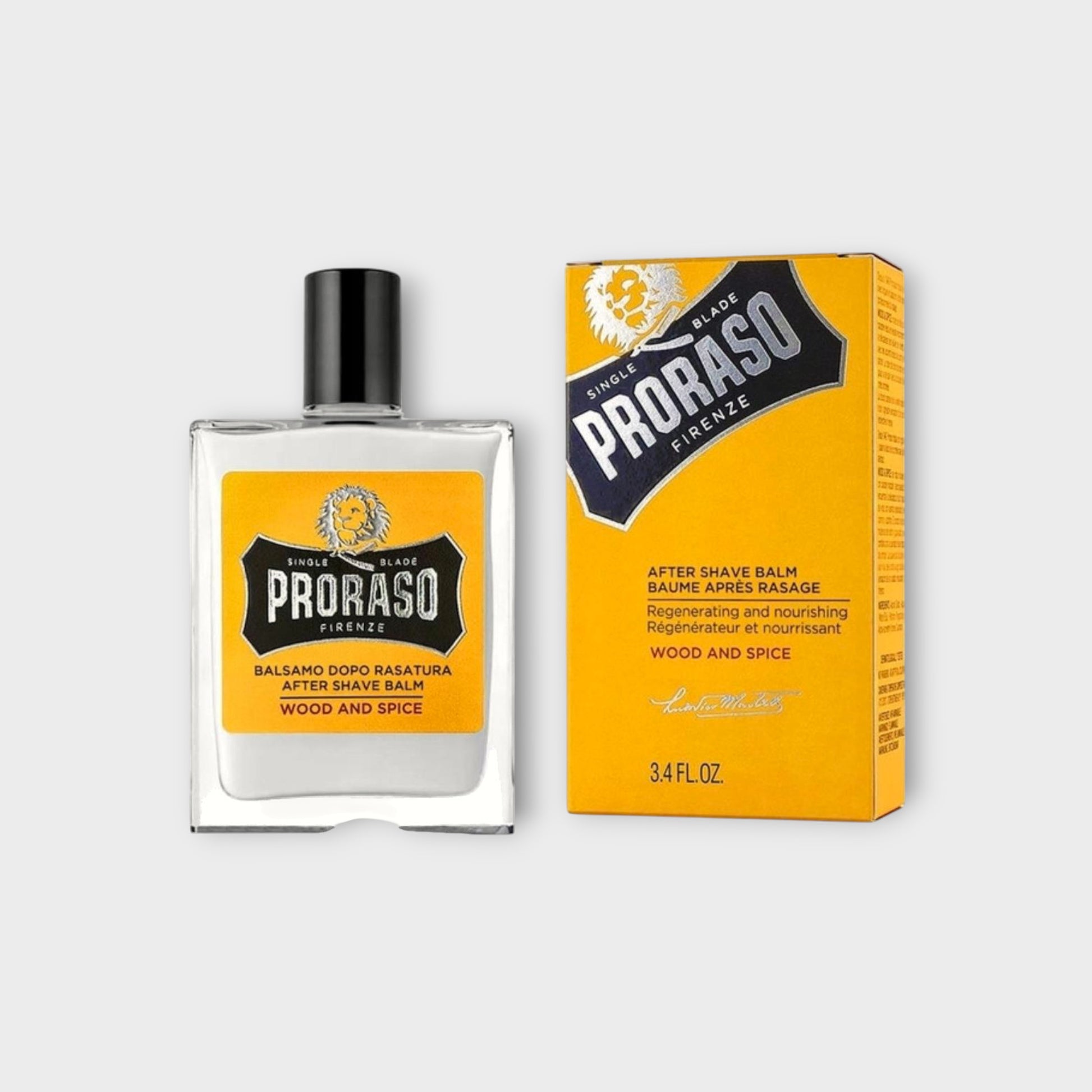 Proraso Wood & Spice Balsam Po Goleniu 50 ml - z eukaliptusem, łagodzi podrażnienia i nawilża skórę