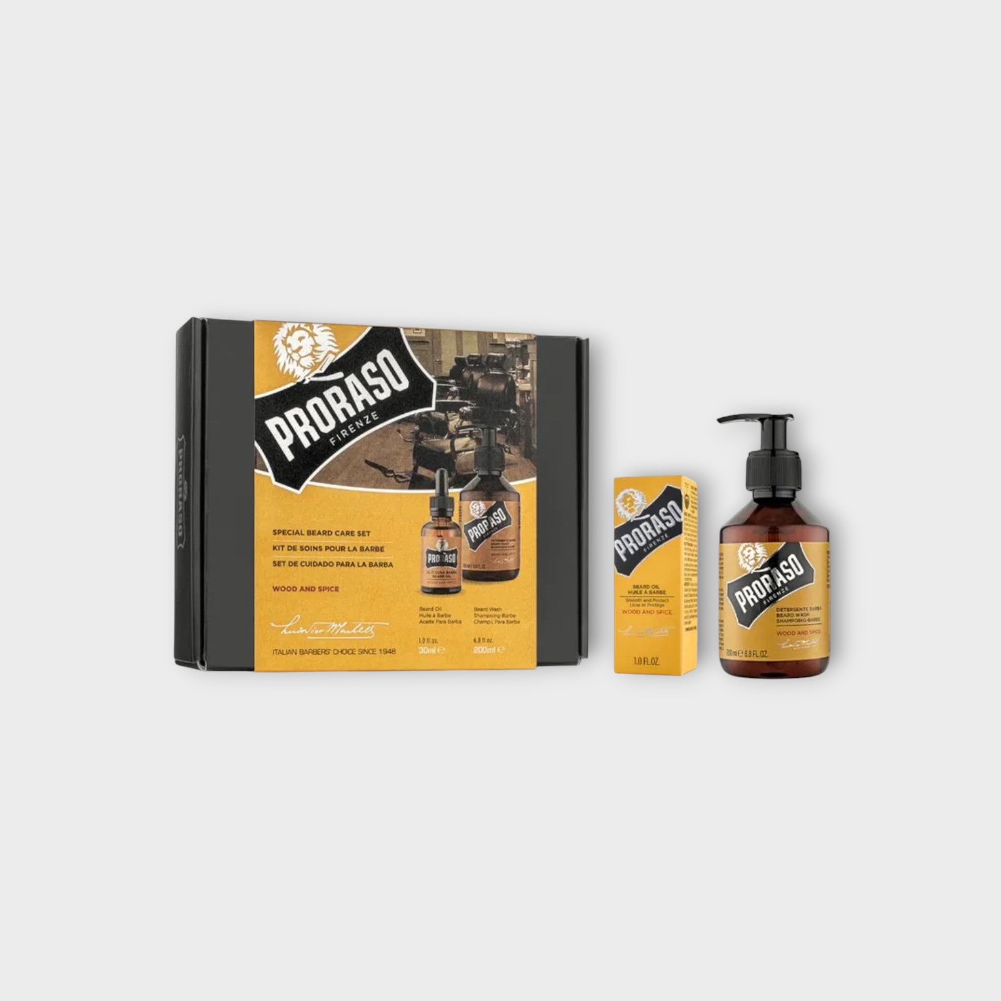 Proraso Vintage Beard Kit Wood And Spice