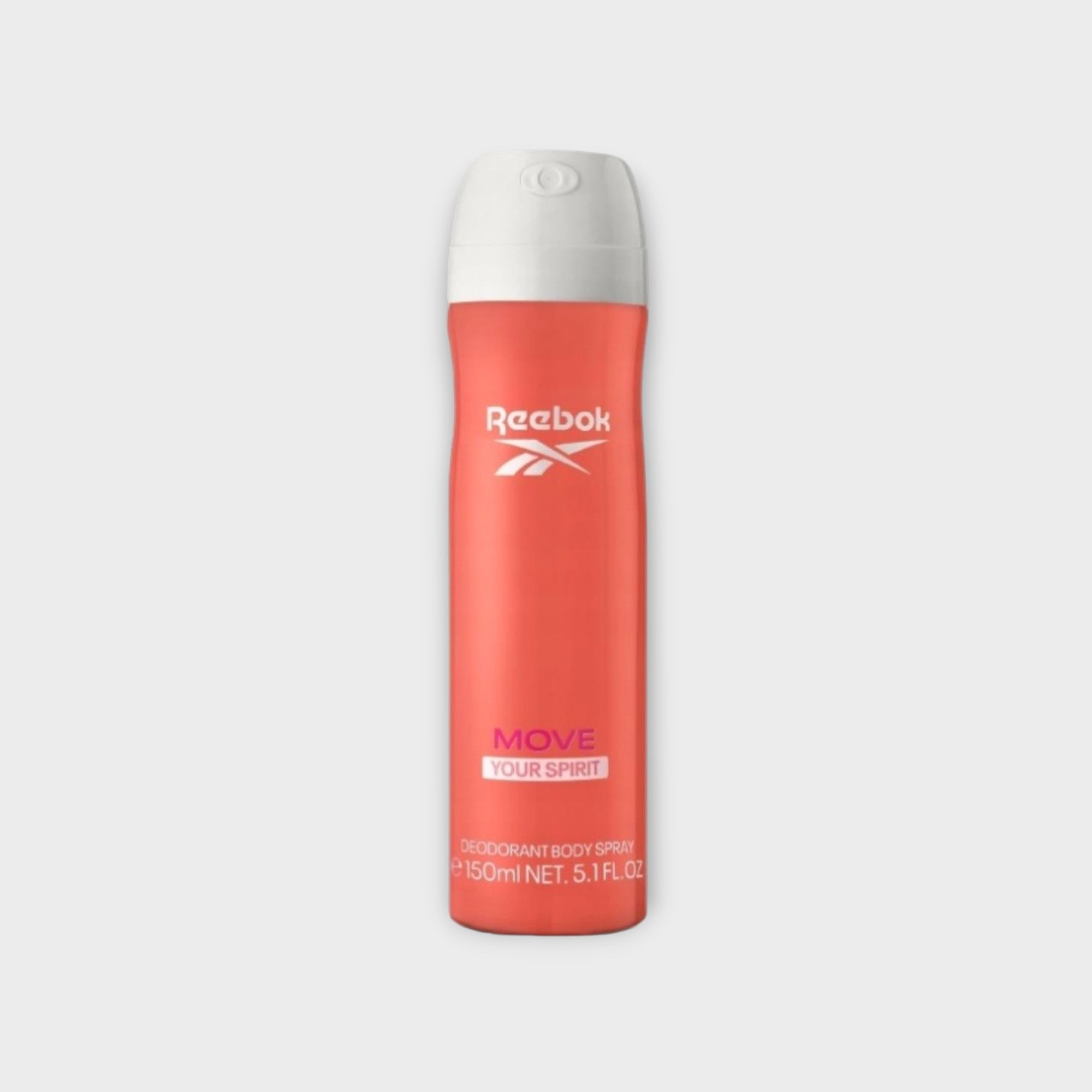 Reebok Move Your Spirit Dezodorant Spray Damski 150ml - zapach dla aktywnych kobiet