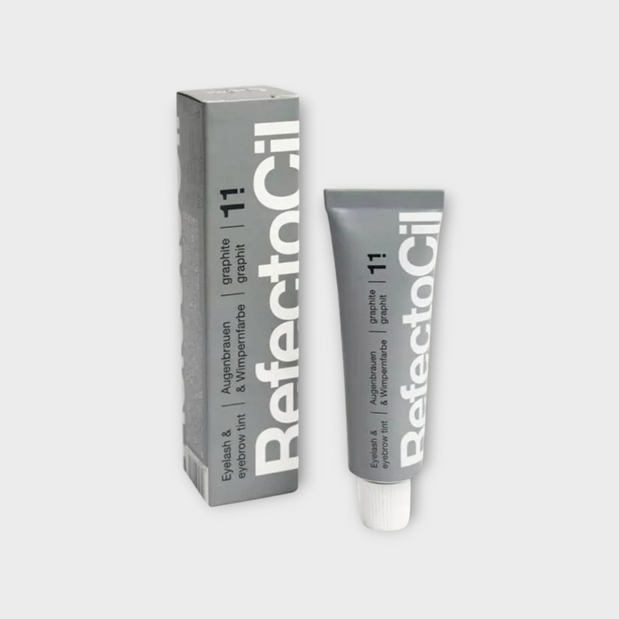 Refectocil Graphite, henna do brwi i rzęs, intensywny odcień grafitowy 15ml