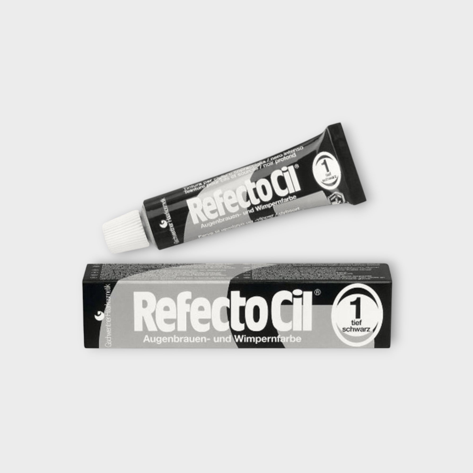 RefectoCil Henna Black - profesjonalna farba do brwi i rzęs, 15ml