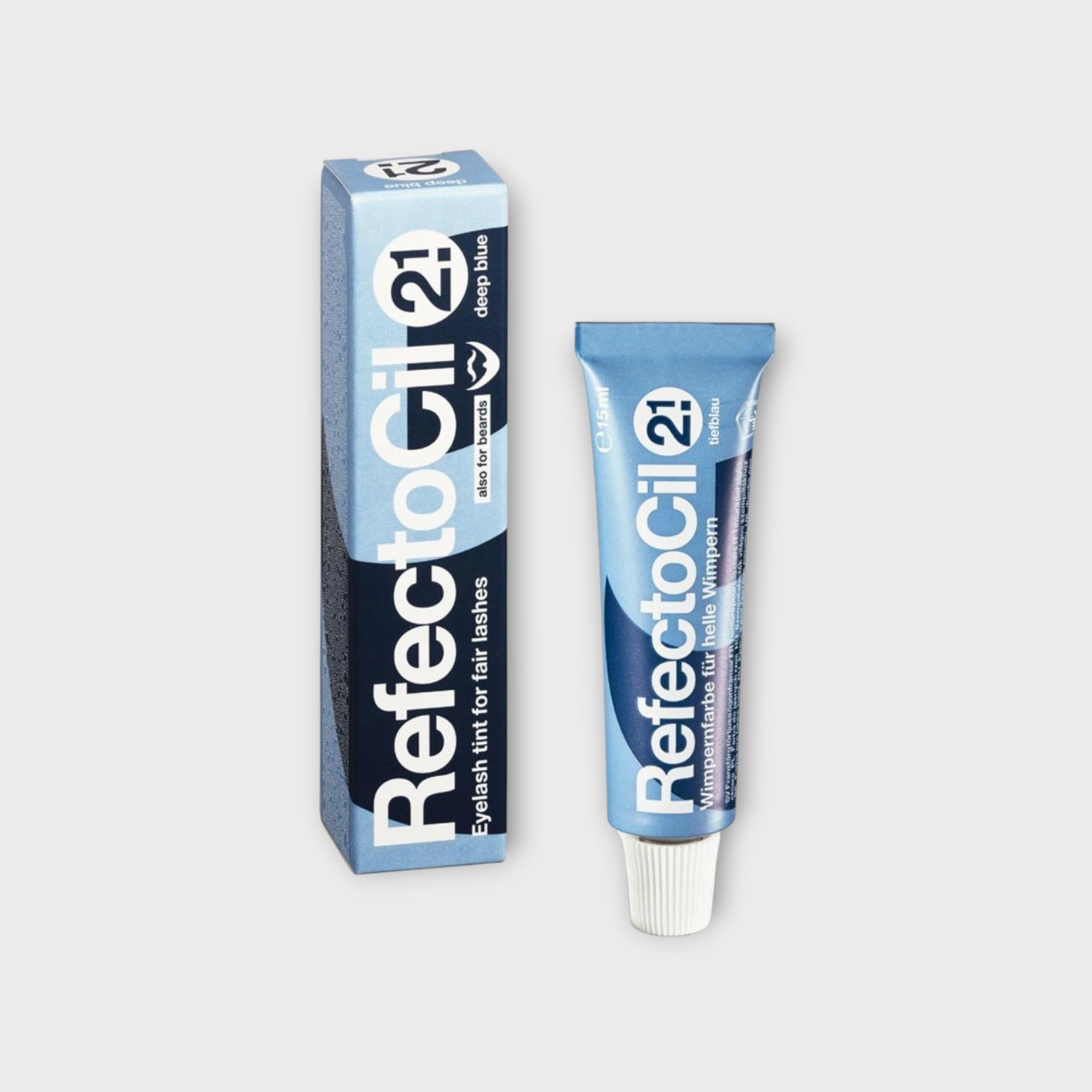 Refectocil 2.1 Żelowa Henna do brwi i rzęs 15ml Deep Blue - długotrwały efekt