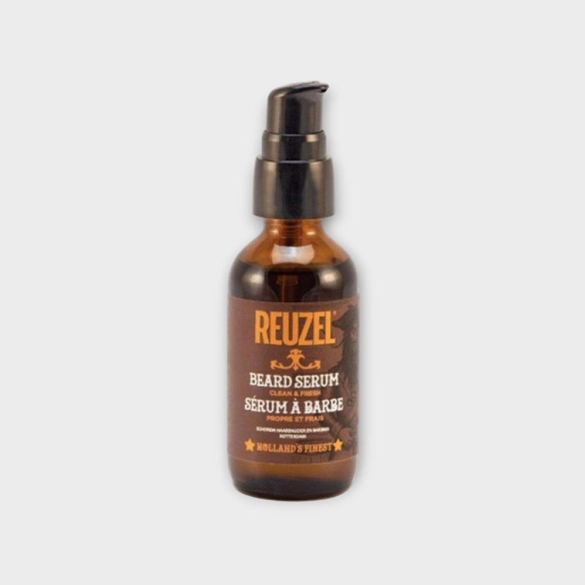 reuzel beard serum clean & fresh, odżywcze serum do brody, pielęgnacja zarostu