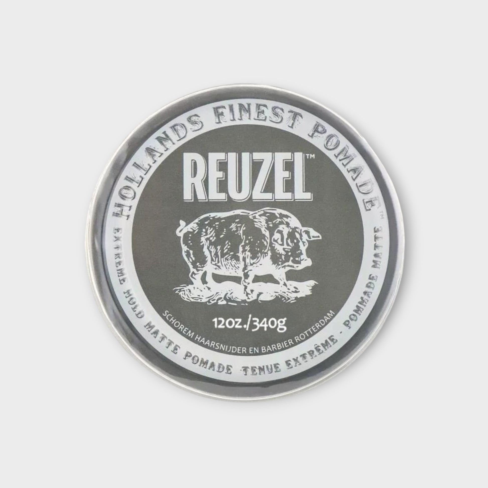 Reuzel Extreme Hold 340g, pomada matowa do mocnej stylizacji włosów