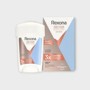 Rexona Max Protection Clean Deo Stick 45ml - Antyperspirant w sztyfcie, skuteczna ochrona przed potem
