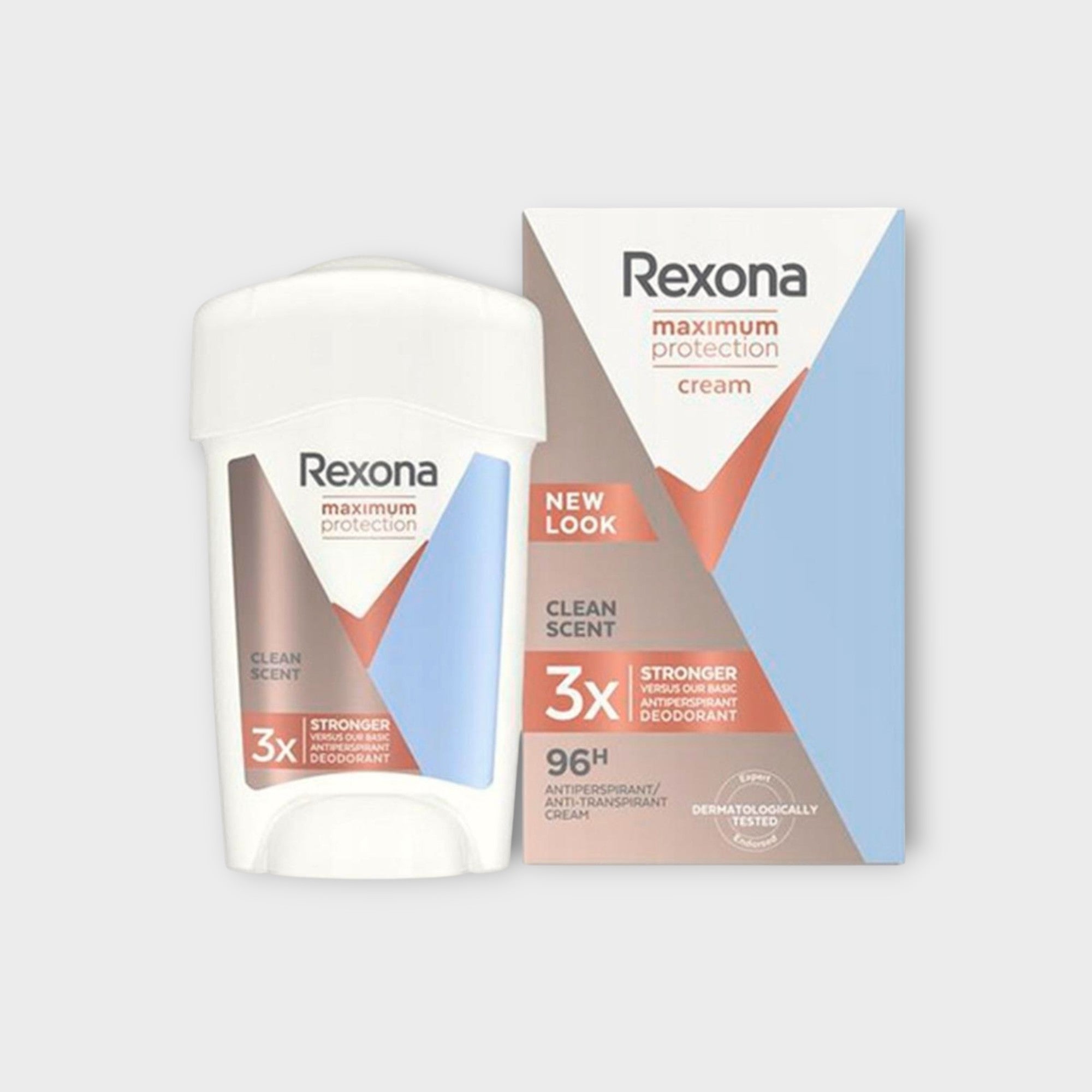 Rexona Max Protection Clean Deo Stick 45ml - Antyperspirant w sztyfcie, skuteczna ochrona przed potem