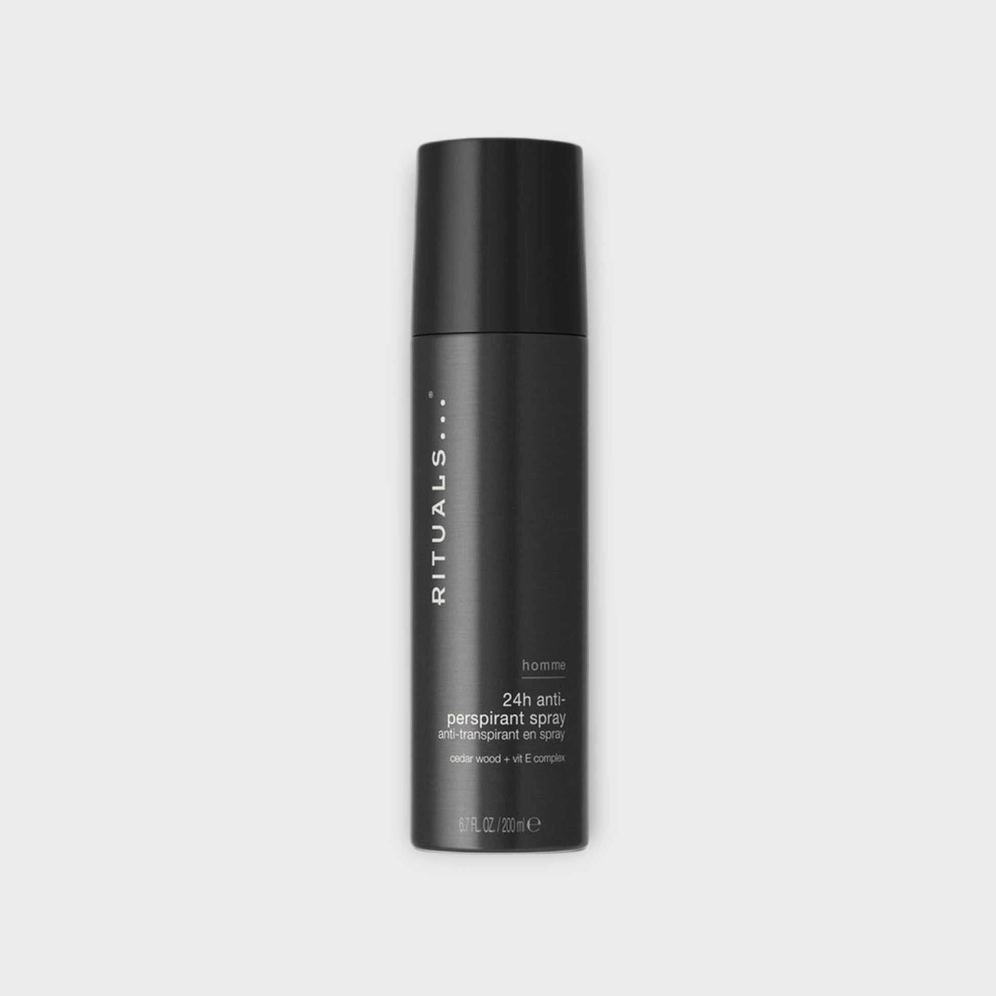 Antyperspirant Rituals Homme 200ml, męski spray, długotrwała ochrona