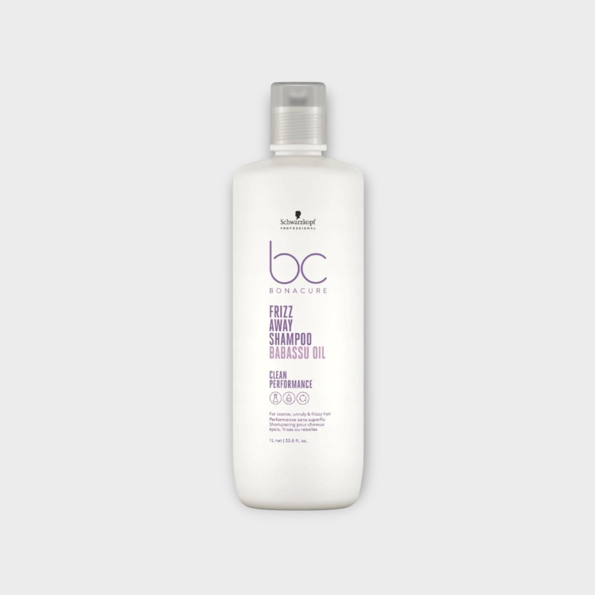 szampon Schwarzkopf Bonacure Frizz Away 1000 ml, wygładzający włosy