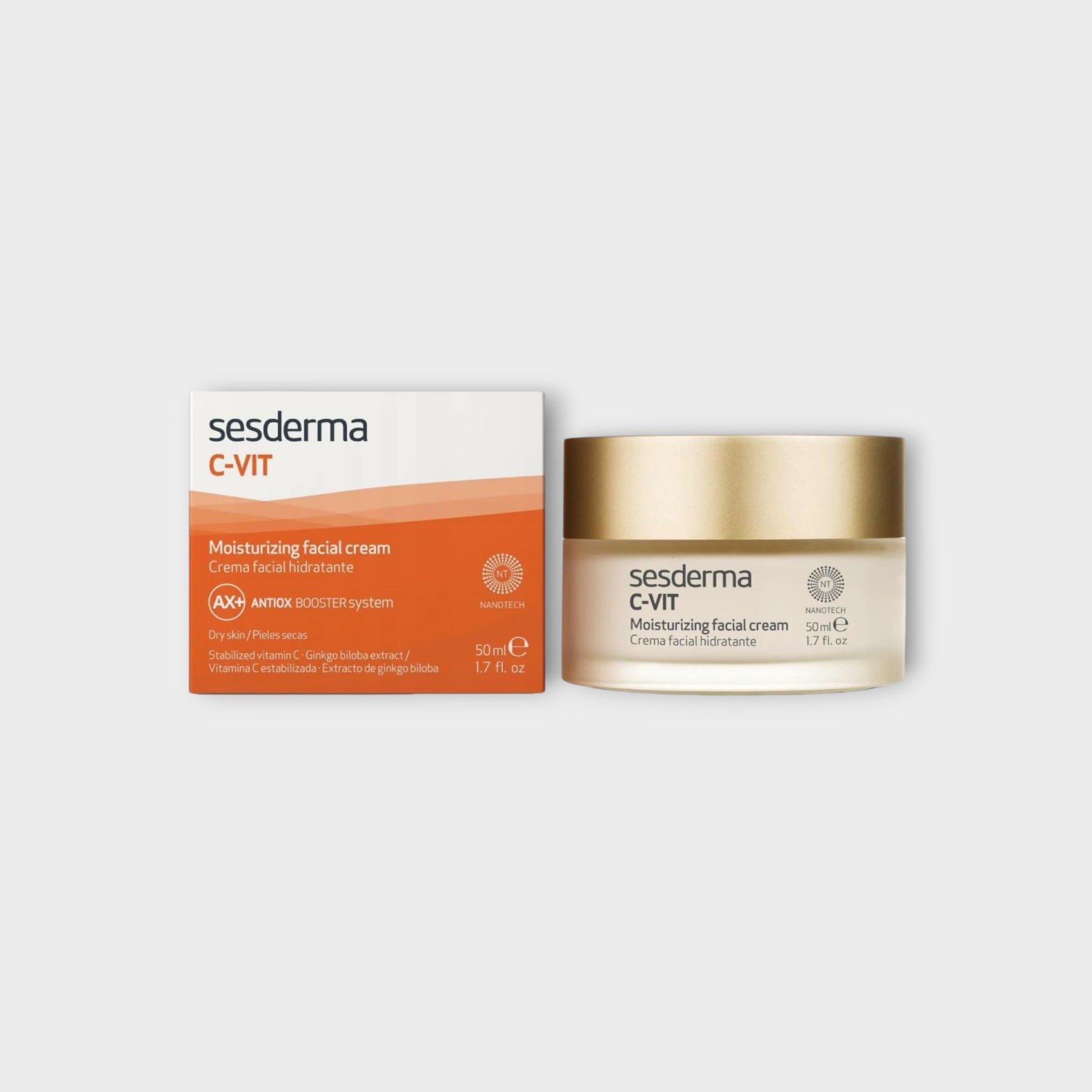 Sesderma krem nawilżający z witaminą C do twarzy 50 ml