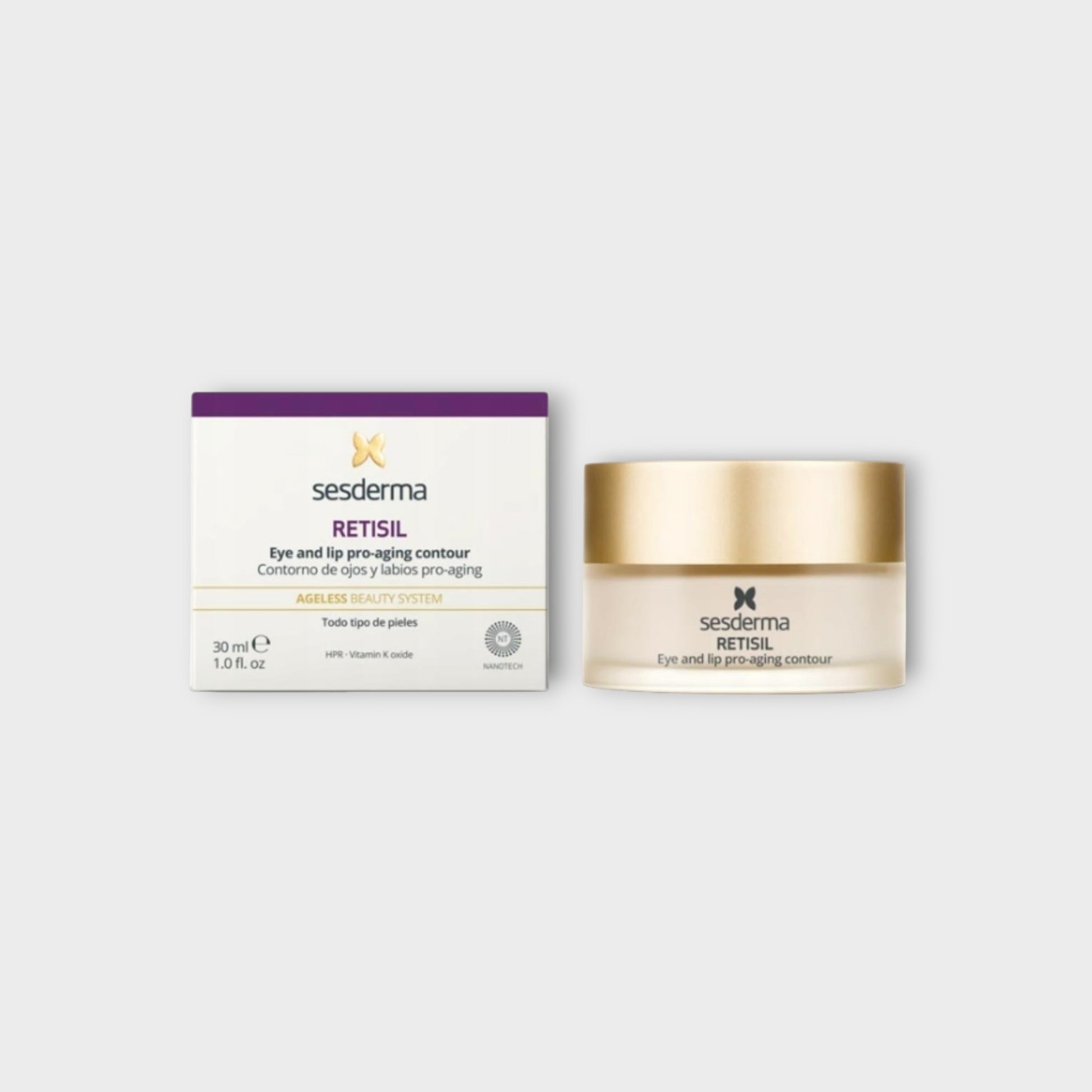 Sesderma Retisil Eye And Lip Contour 30ml - kosmetyk do pielęgnacji wrażliwej okolicy oczu i ust