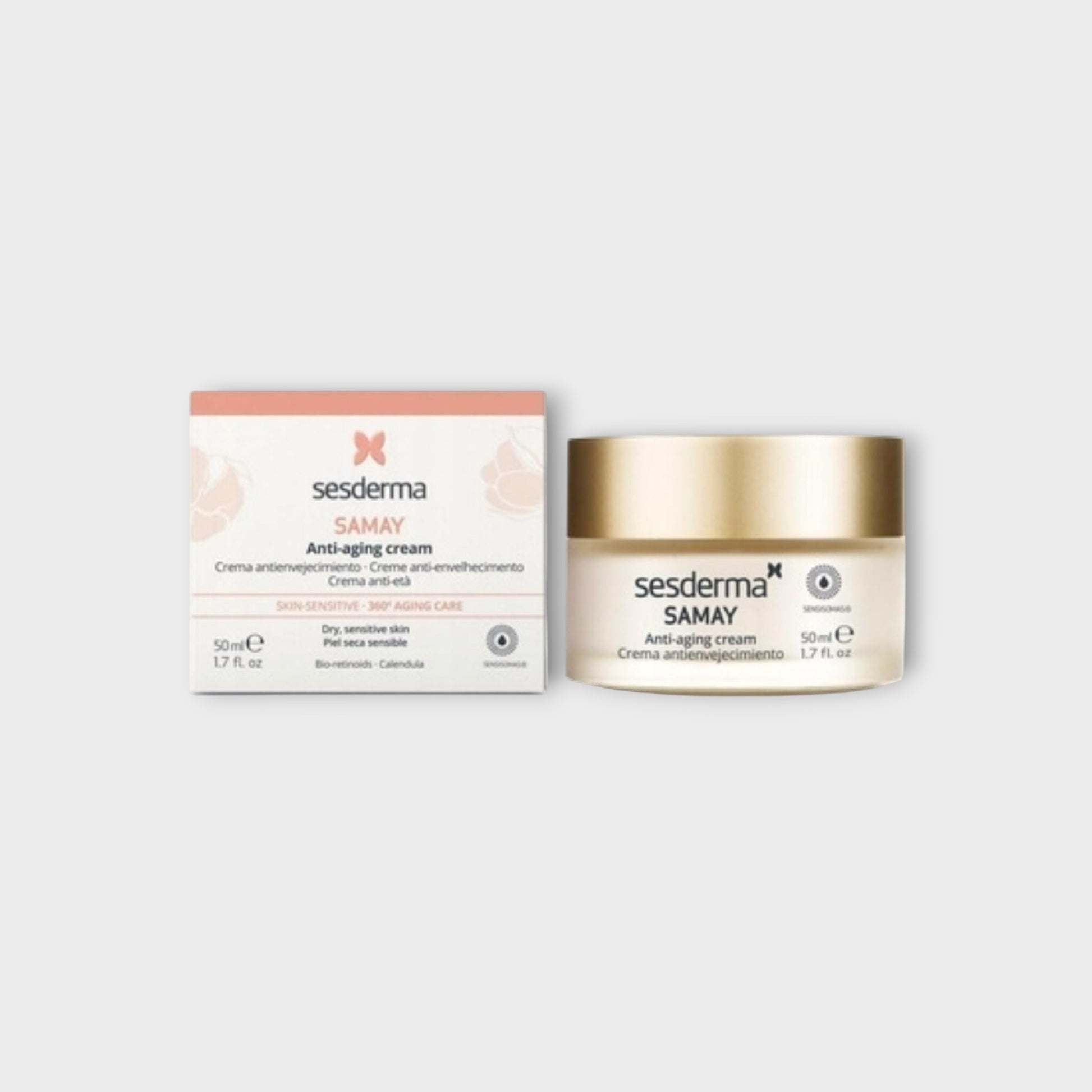 Sesderma Samay 50ml - Krem anti-aging na twarz, regeneracja skóry