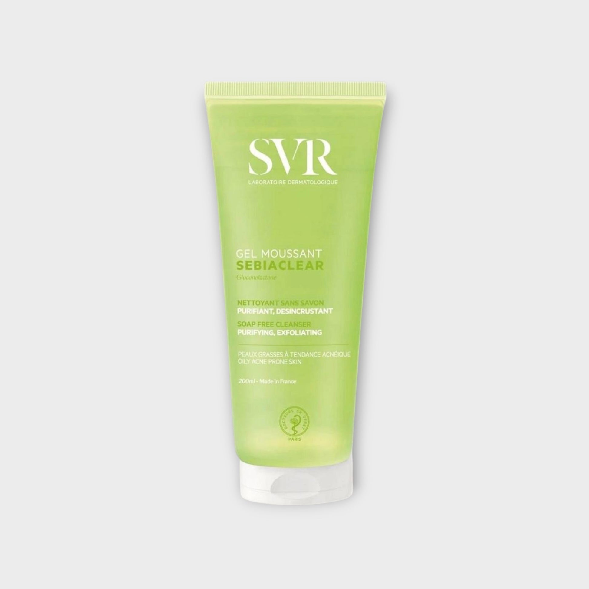 svr sebiaclear gel moussant żel oczyszczający do twarzy 200ml