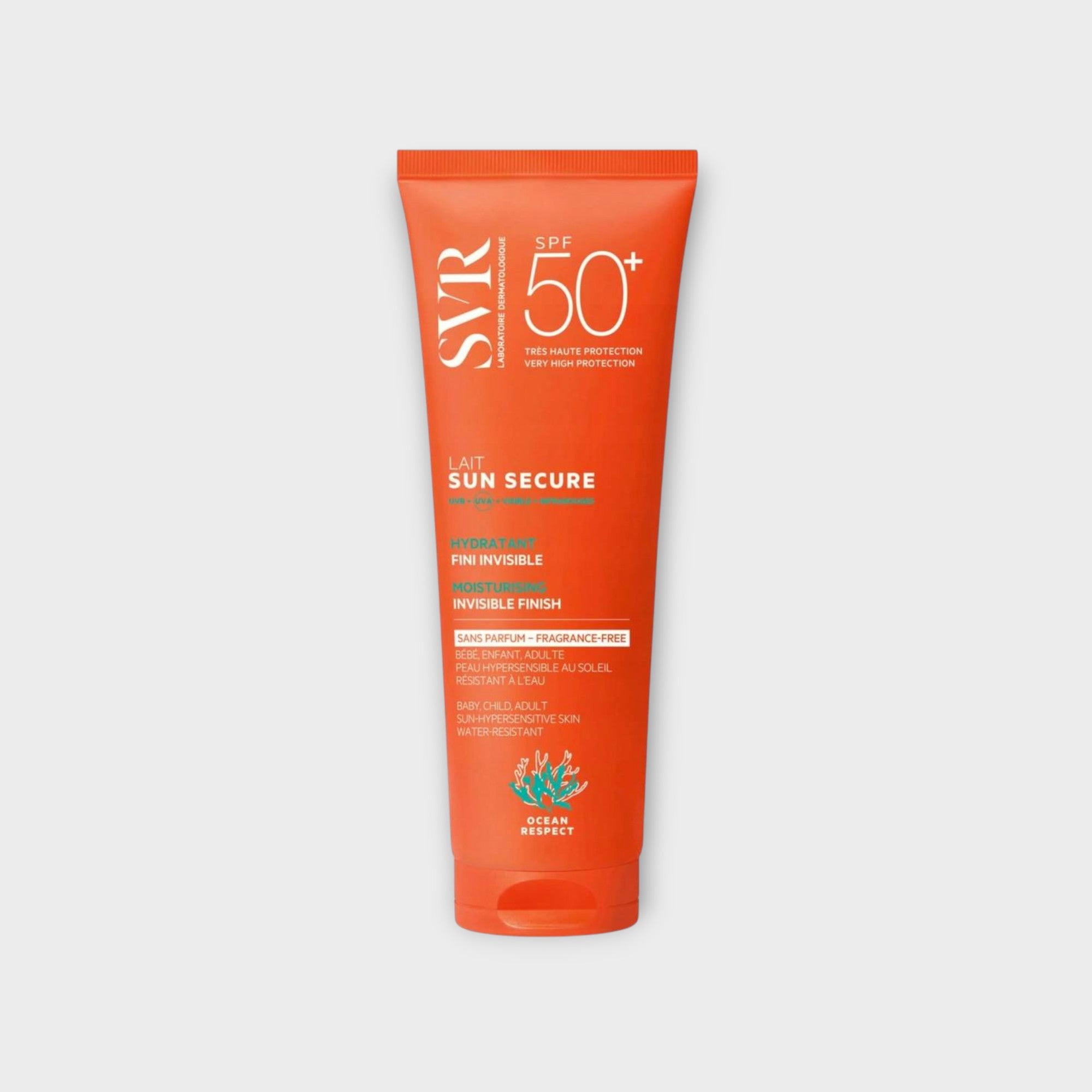 SVR Sun Secure Mleczko Ochronne SPF50+ Bezzapachowe 250 ml - Ochrona Skóry przed Słońcem