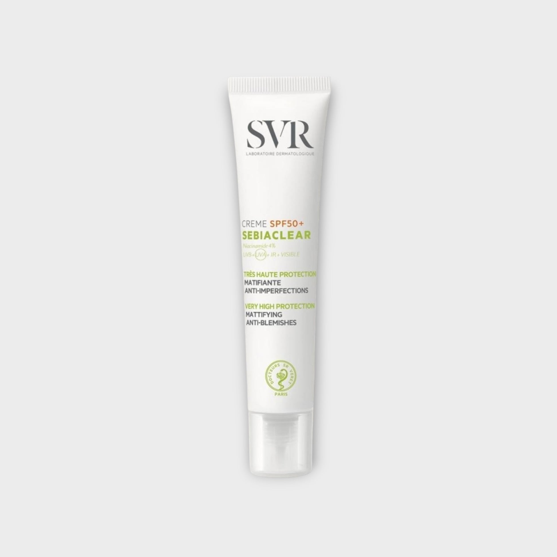 SVR Sebiaclear Creme SPF50+ 40ml - ochrona przed promieniowaniem UV