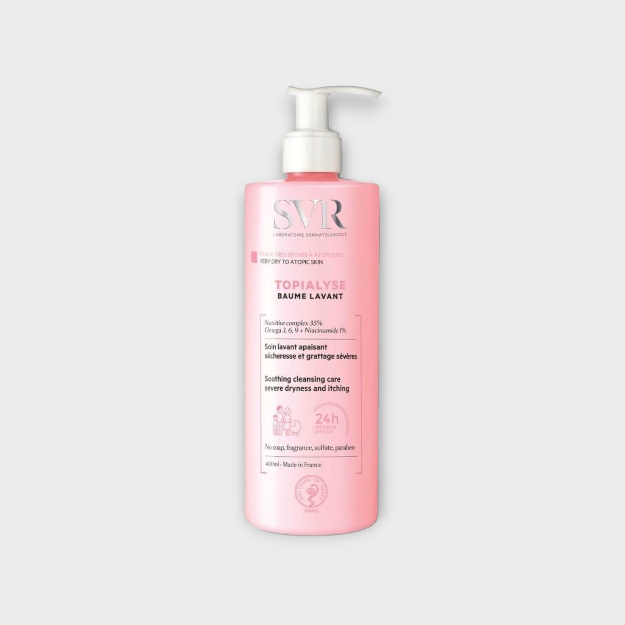 SVR Topialyse Baume Lavante 400ml - Balsam myjący do skóry wrażliwej i suchej