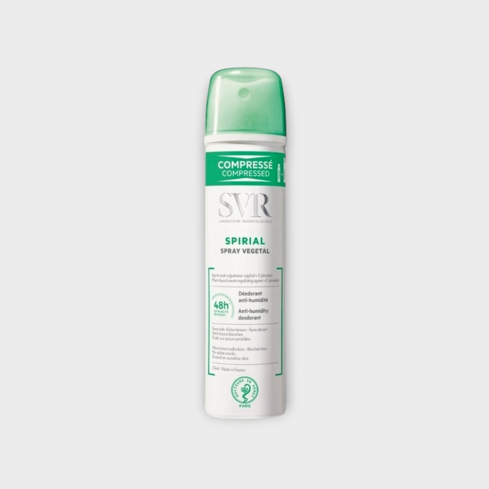 Antyperspirant w sprayu SVR Spirial Vegetal, 75 ml