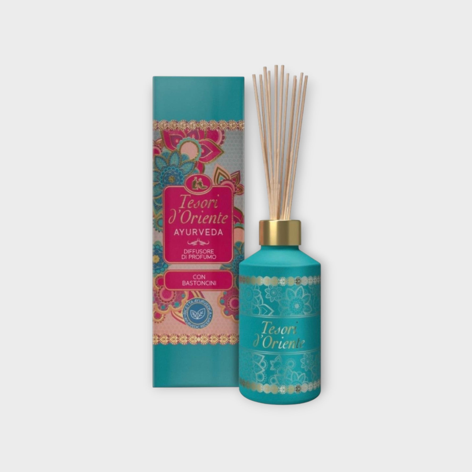 Tesori D' Oriente Patyczki Zapachowe Ayurveda 200ml - przyjemny zapach, harmonizujący atmosferę